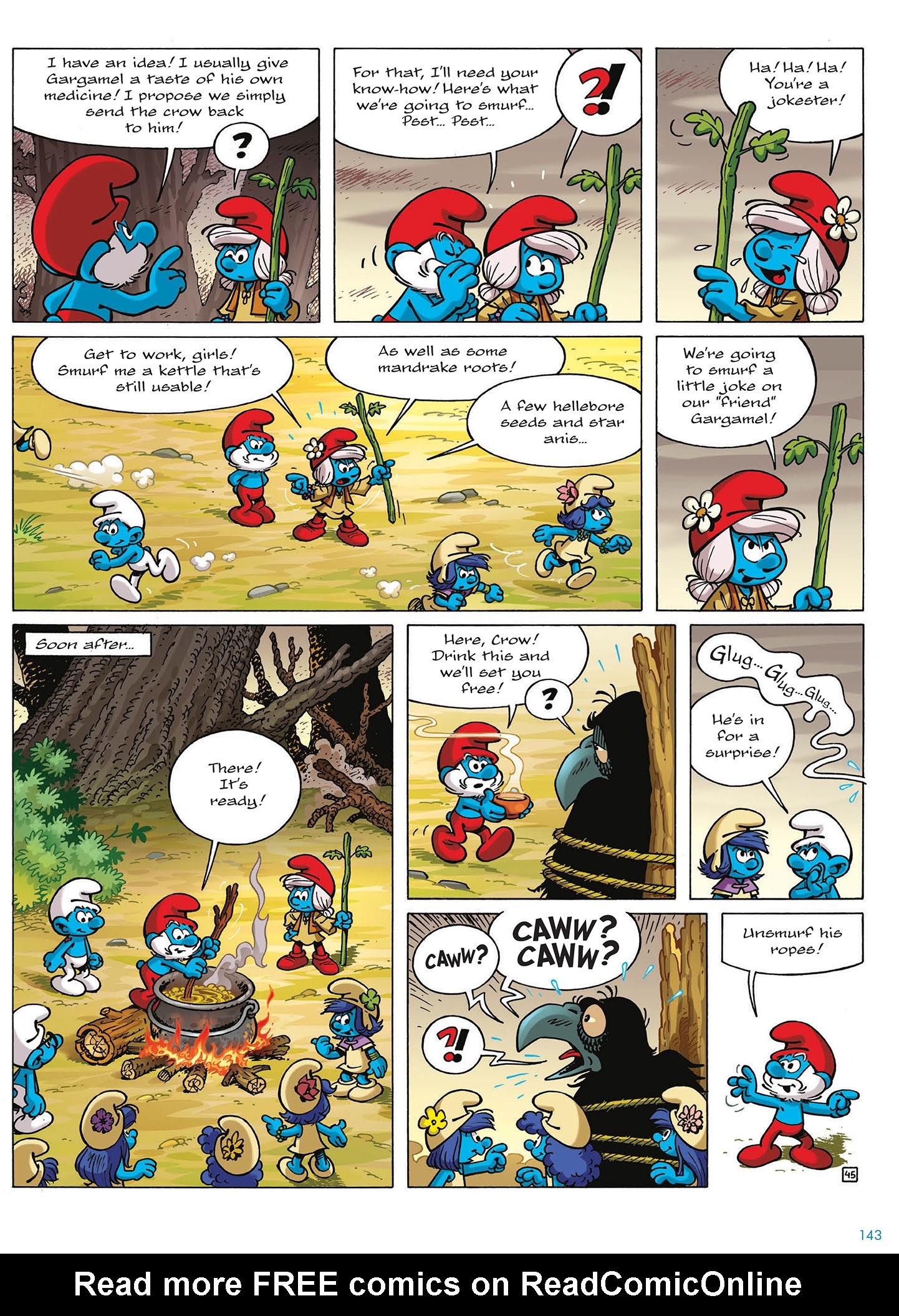 Read online The Smurfs Tales comic -  Issue # TPB 3 (Part 2) - 45