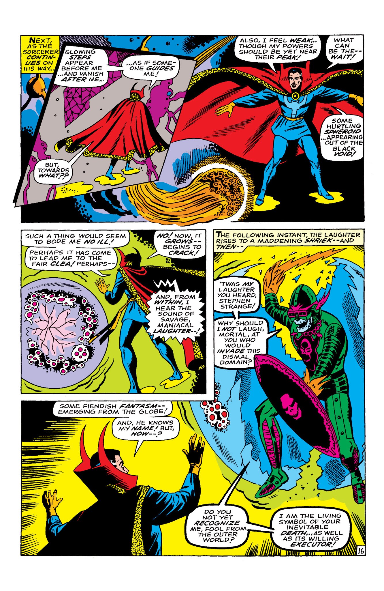 Read online Marvel Masterworks: Doctor Strange comic -  Issue # TPB 3 (Part 1) - 64