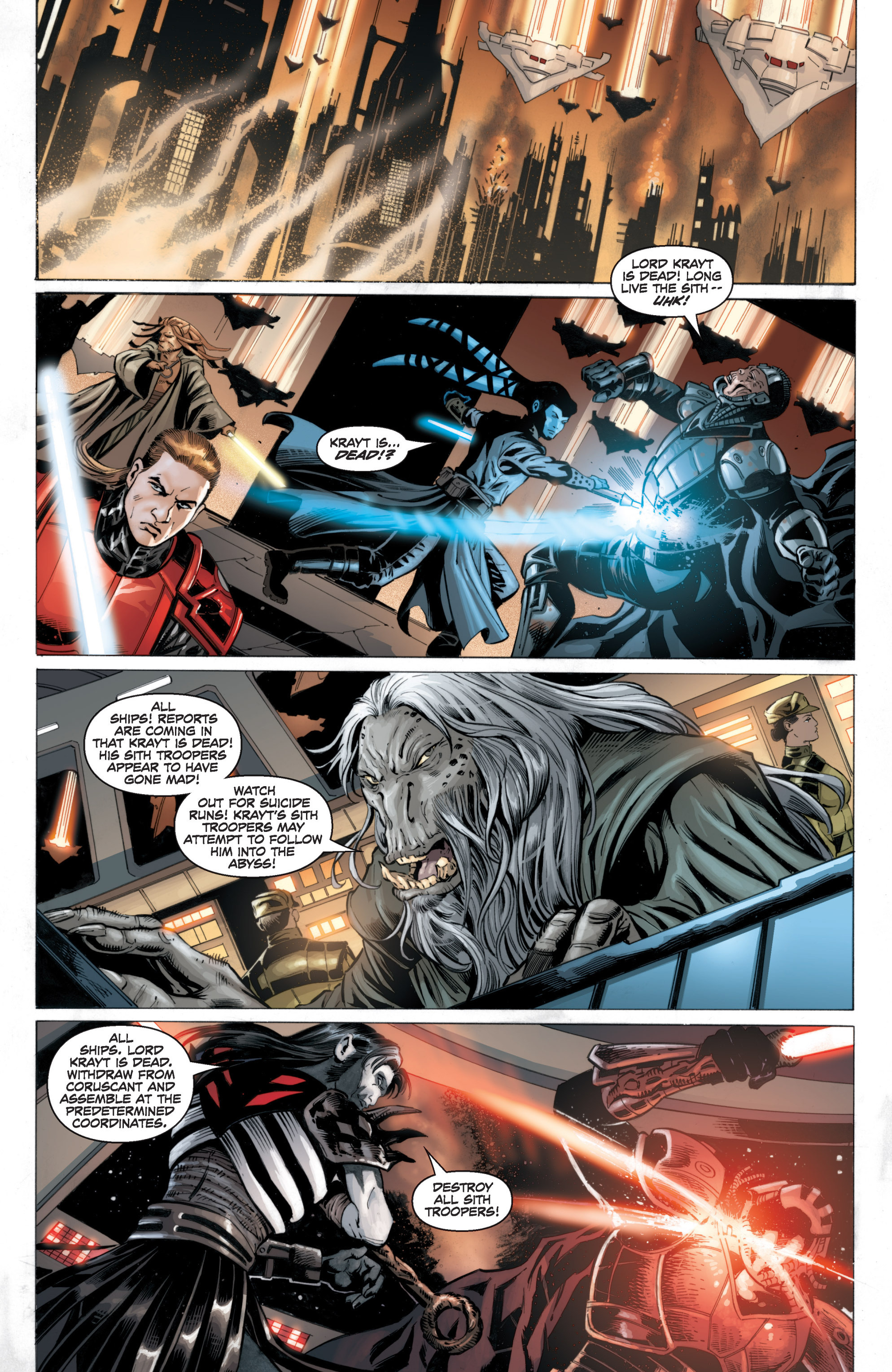 Read online Star Wars: Legacy War comic -  Issue #6 - 14