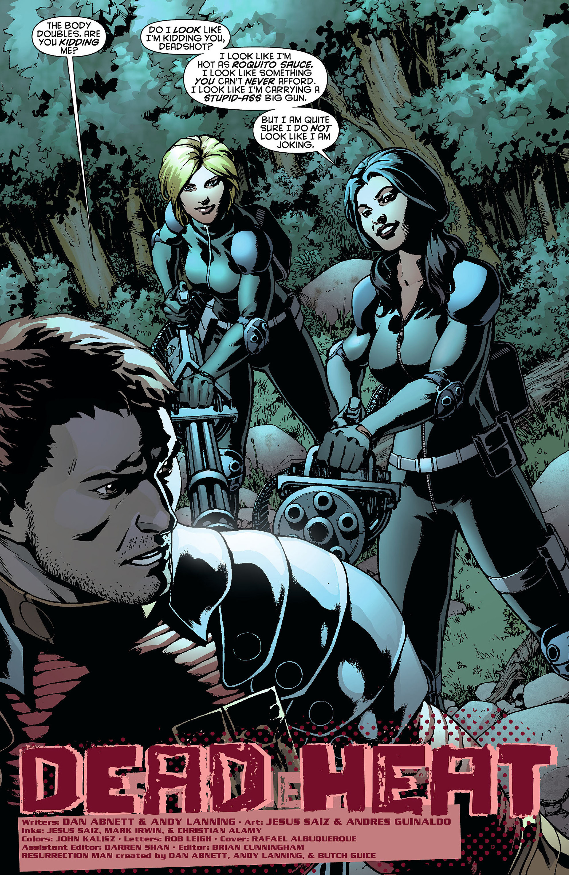 Read online Resurrection Man (2011) comic -  Issue #9 - 4