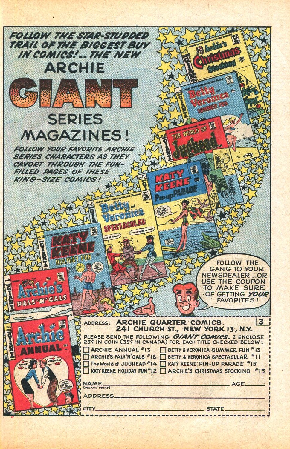 Read online Archie Giant Series Magazine comic -  Issue #15 - 33