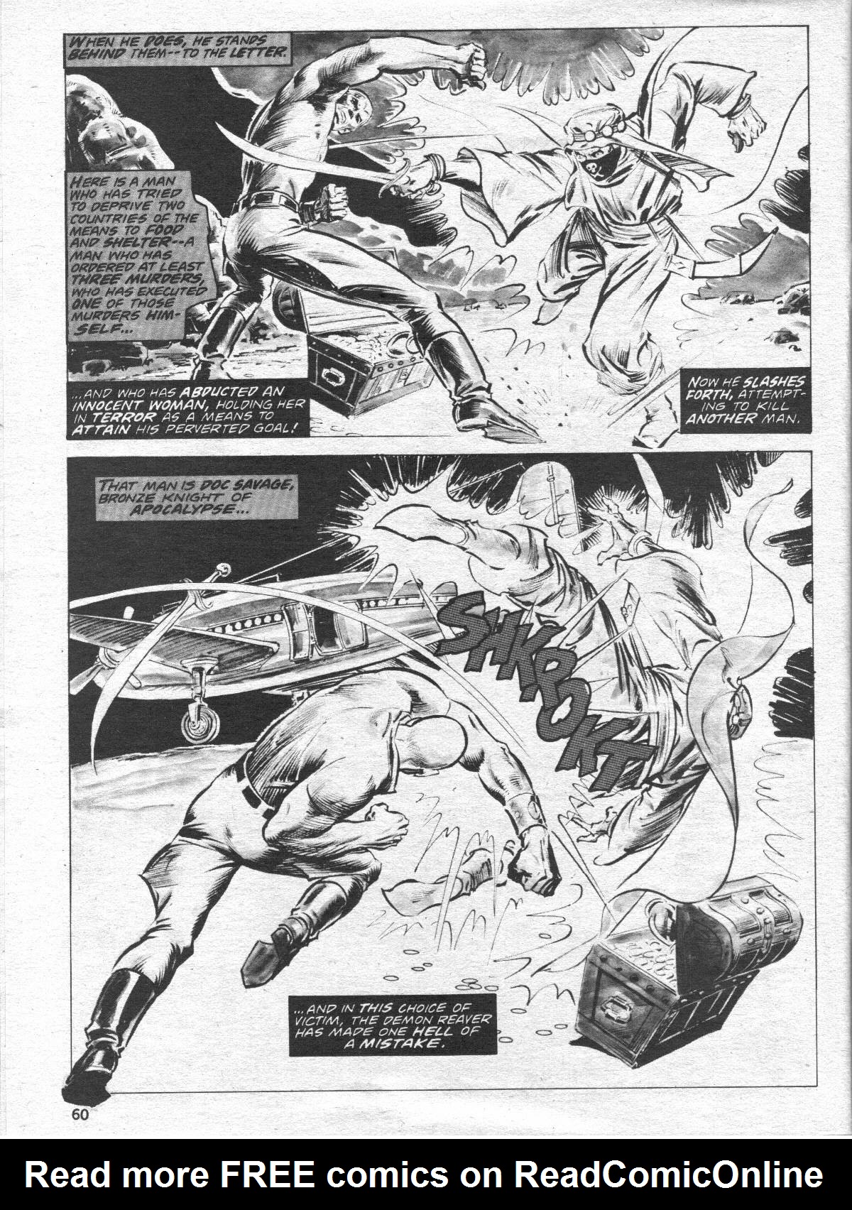 Read online Doc Savage (1975) comic -  Issue #4 - 60