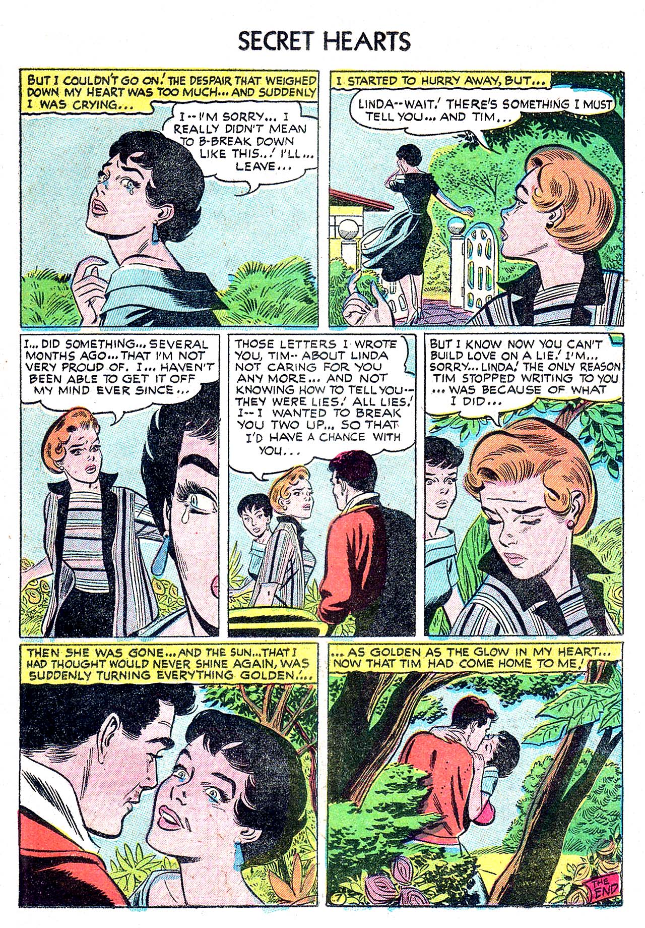 Read online Secret Hearts comic -  Issue #32 - 25