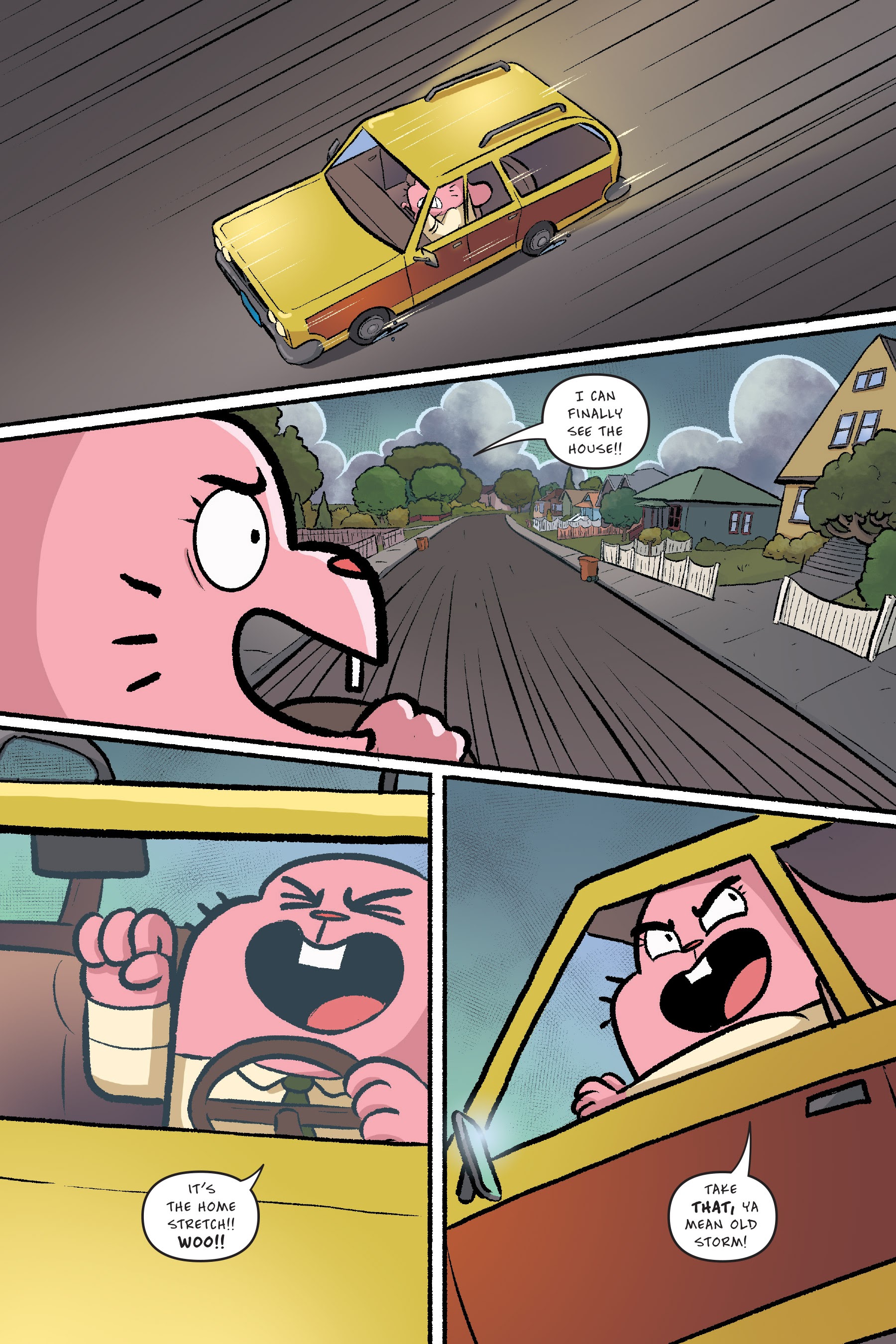 Read online The Amazing World of Gumball: The Storm comic -  Issue # TPB - 63