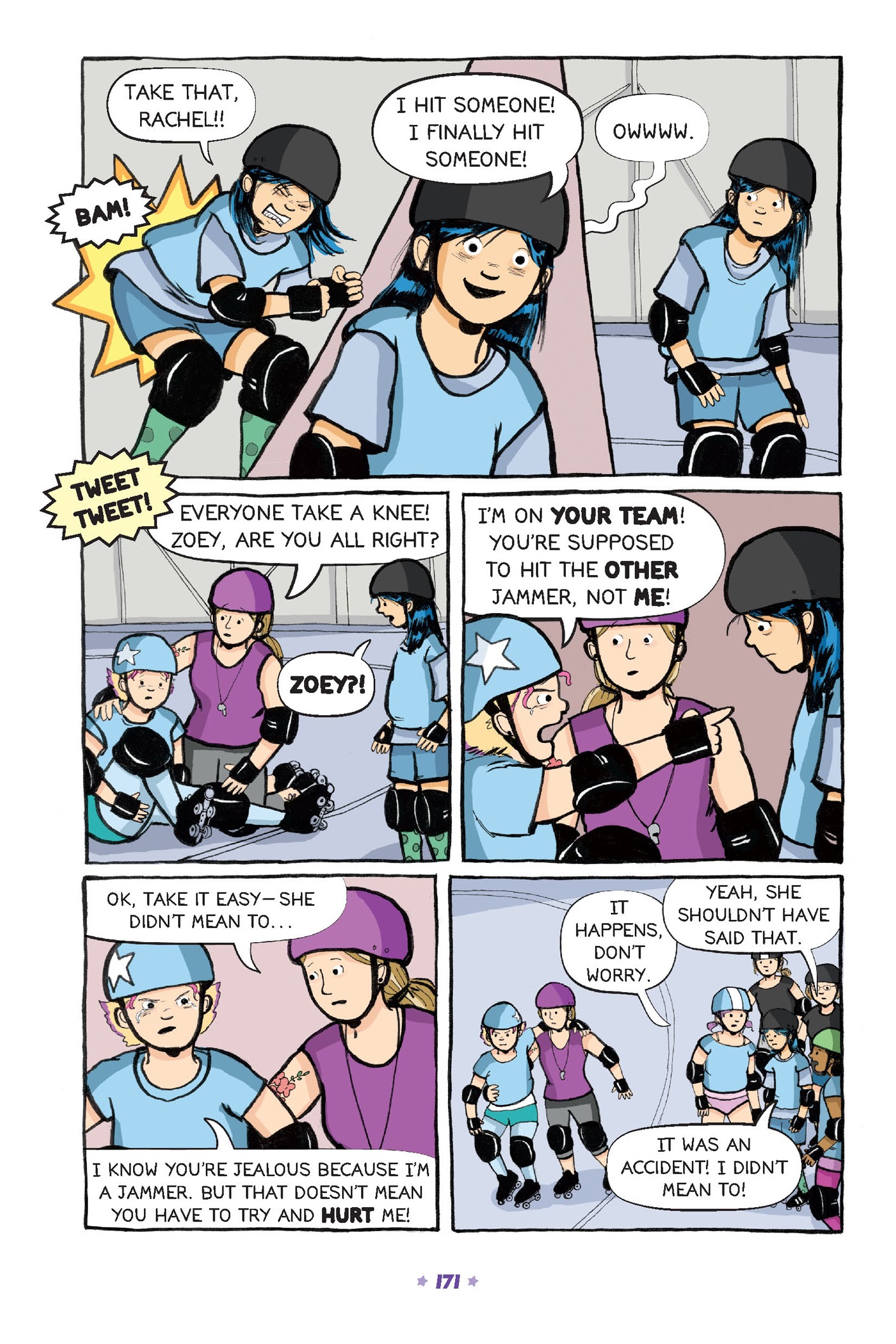Read online Roller Girl comic -  Issue # TPB (Part 2) - 68