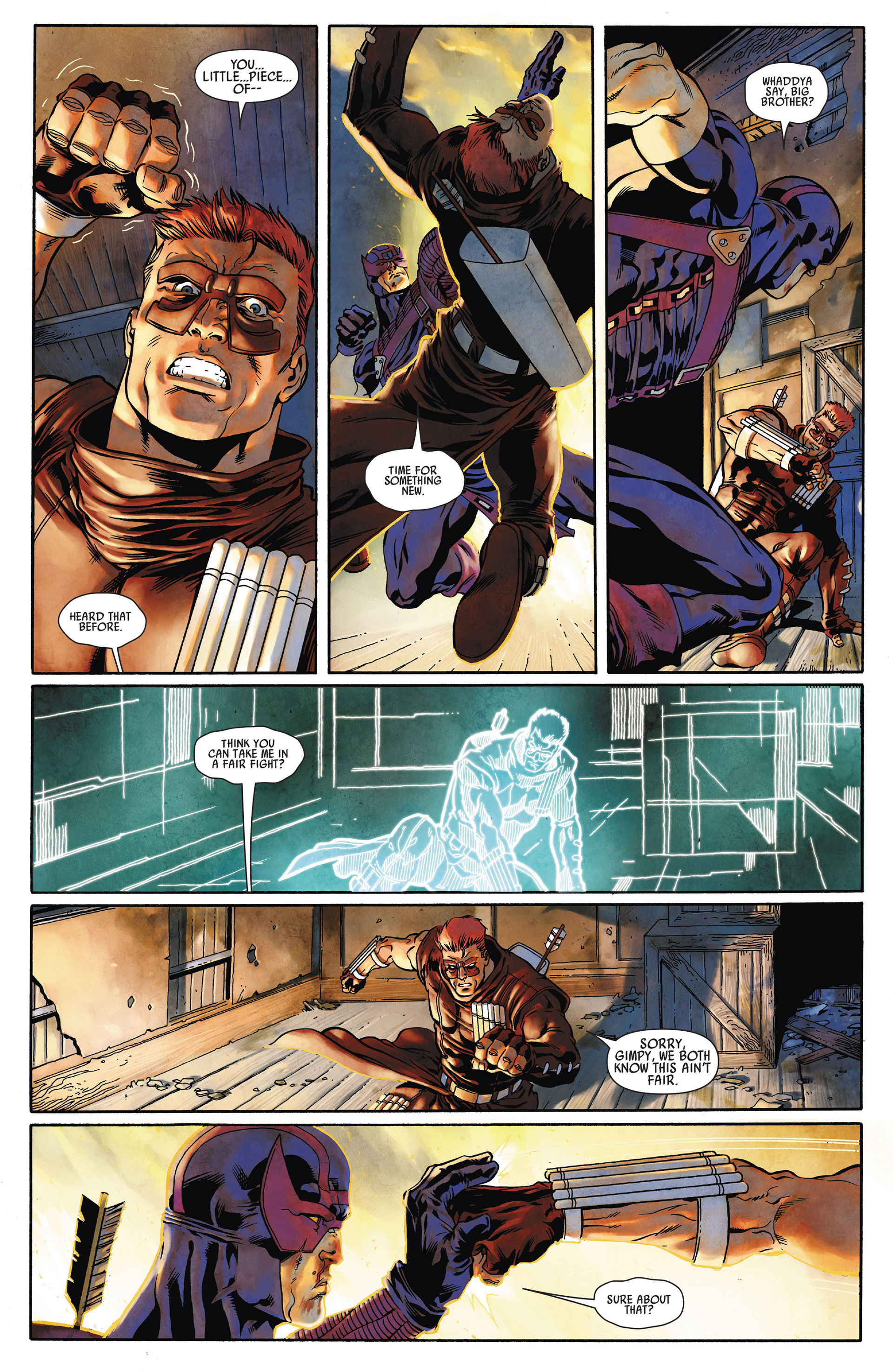 Read online Hawkeye: Blindspot comic -  Issue #4 - 11