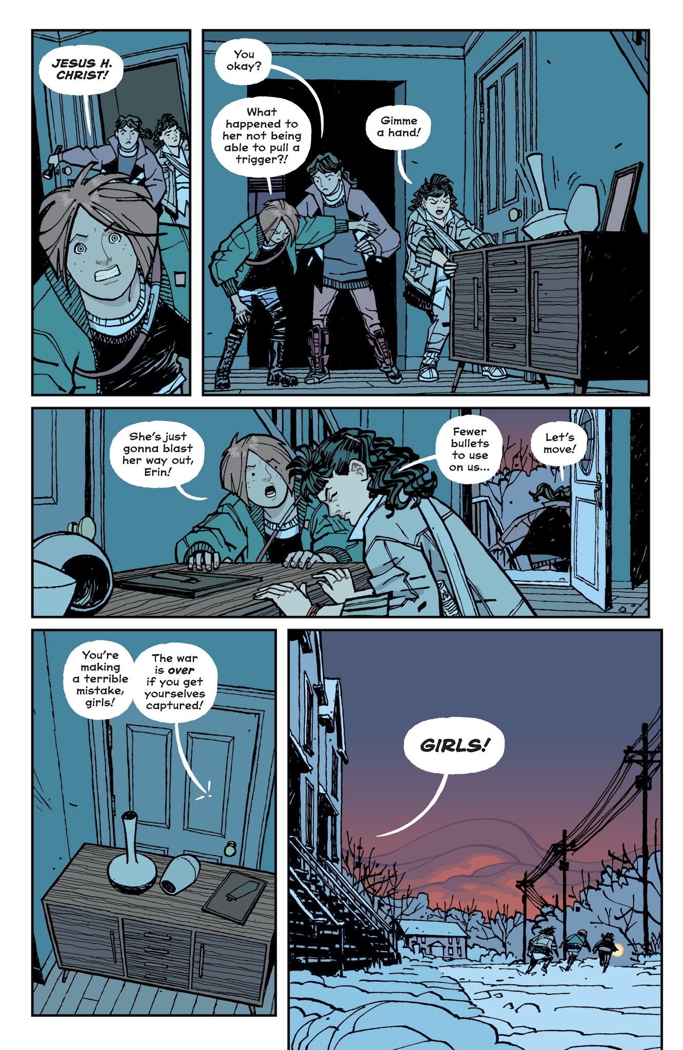 Read online Paper Girls comic -  Issue #18 - 8