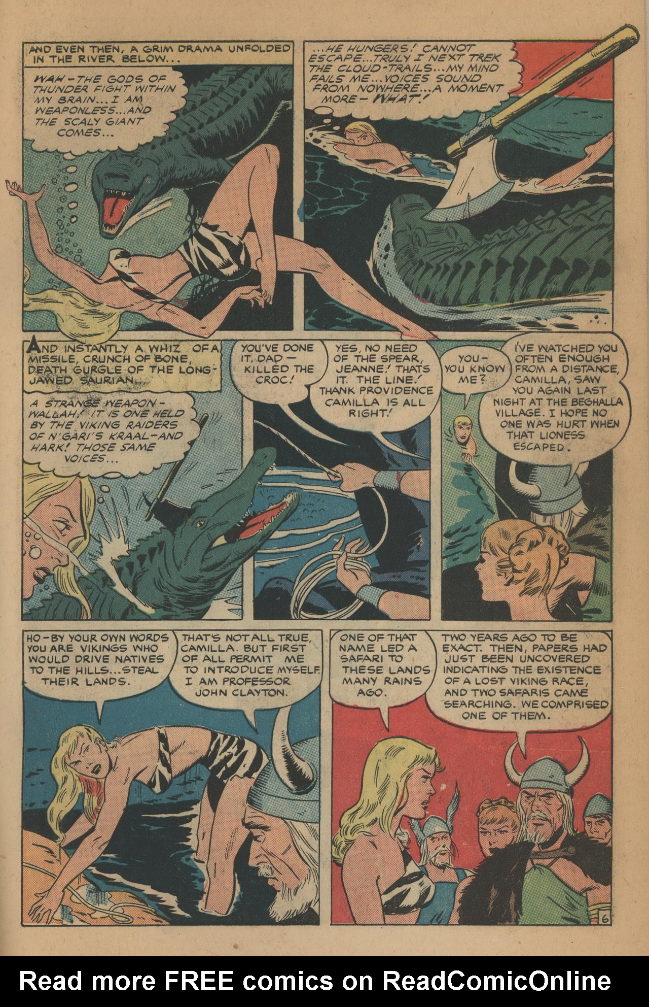 Read online Jungle Comics comic -  Issue #131 - 45