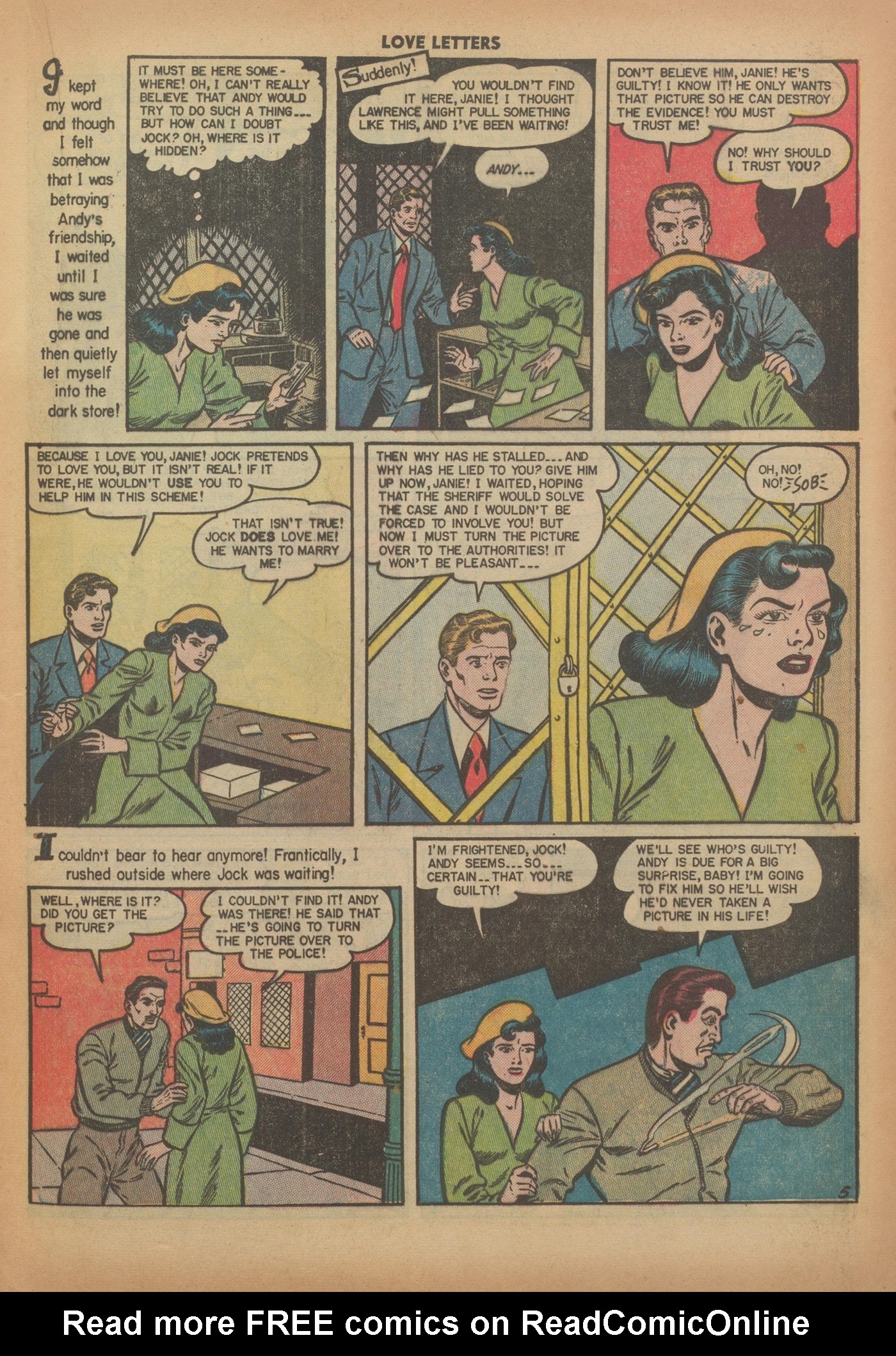 Read online Love Letters comic -  Issue #9 - 23