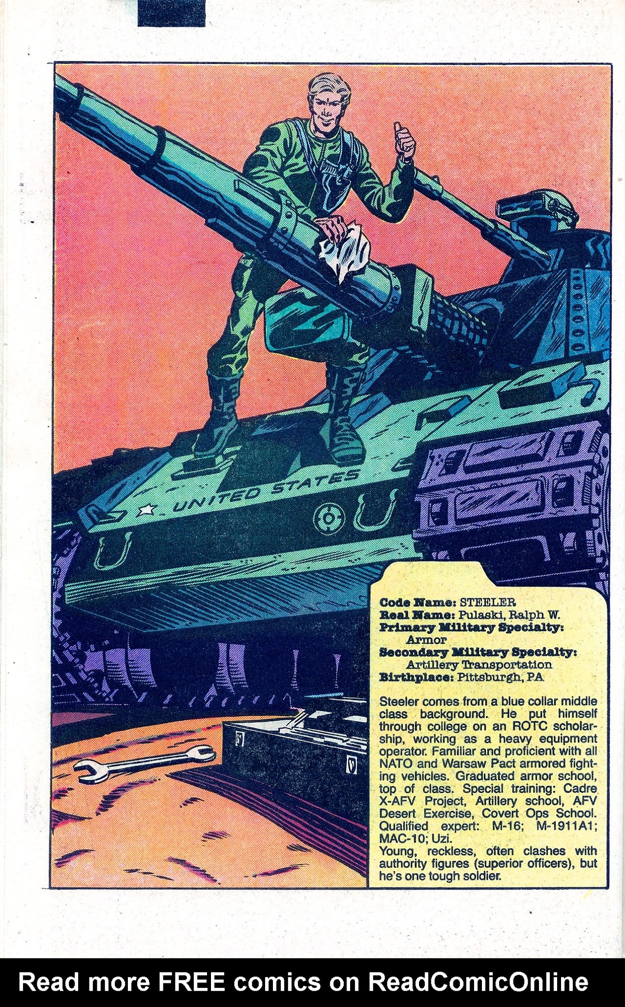 Read online G.I. Joe Yearbook comic -  Issue #1 - 56