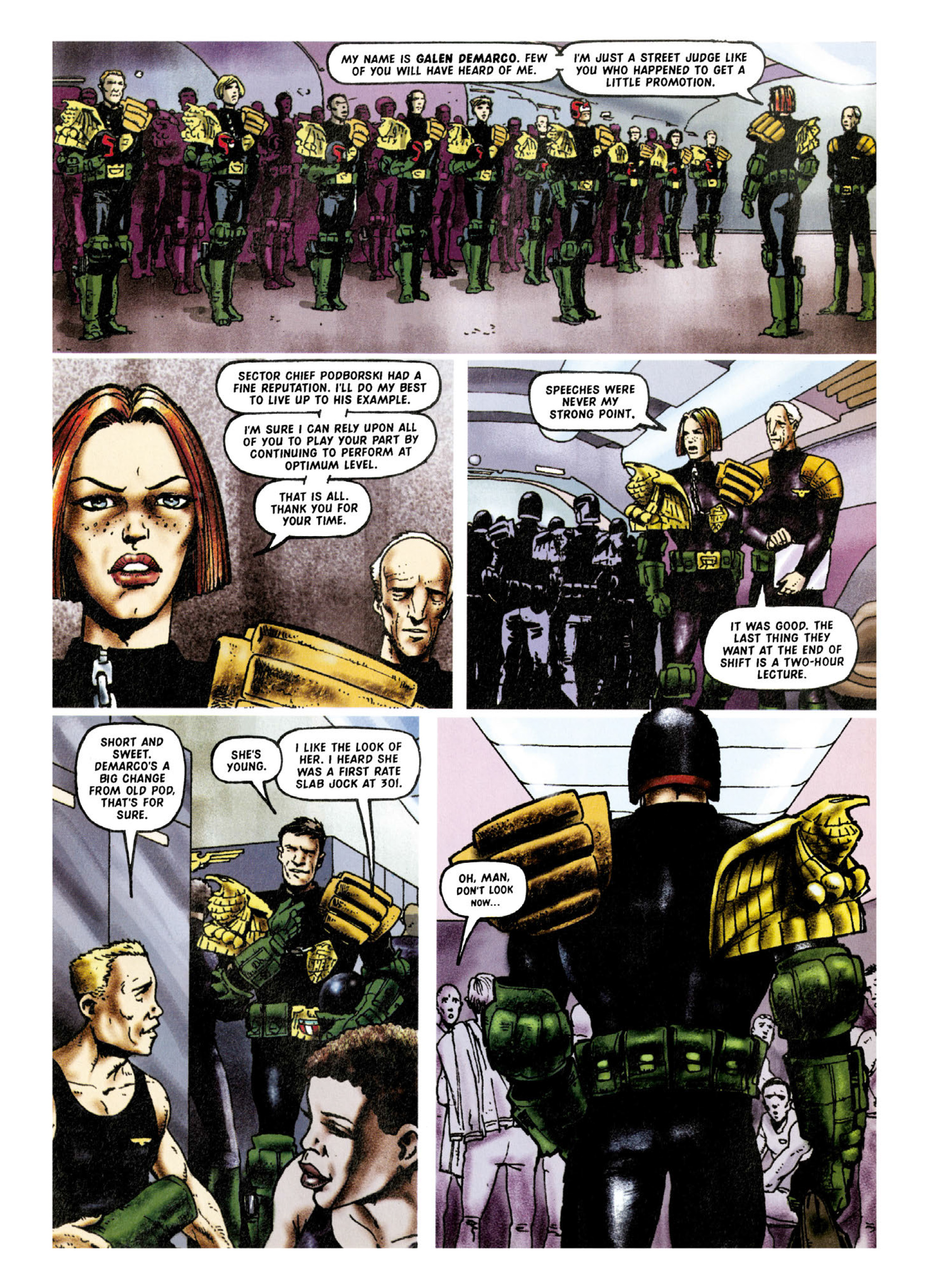 Read online Judge Dredd: The Complete Case Files comic -  Issue # TPB 28 - 113