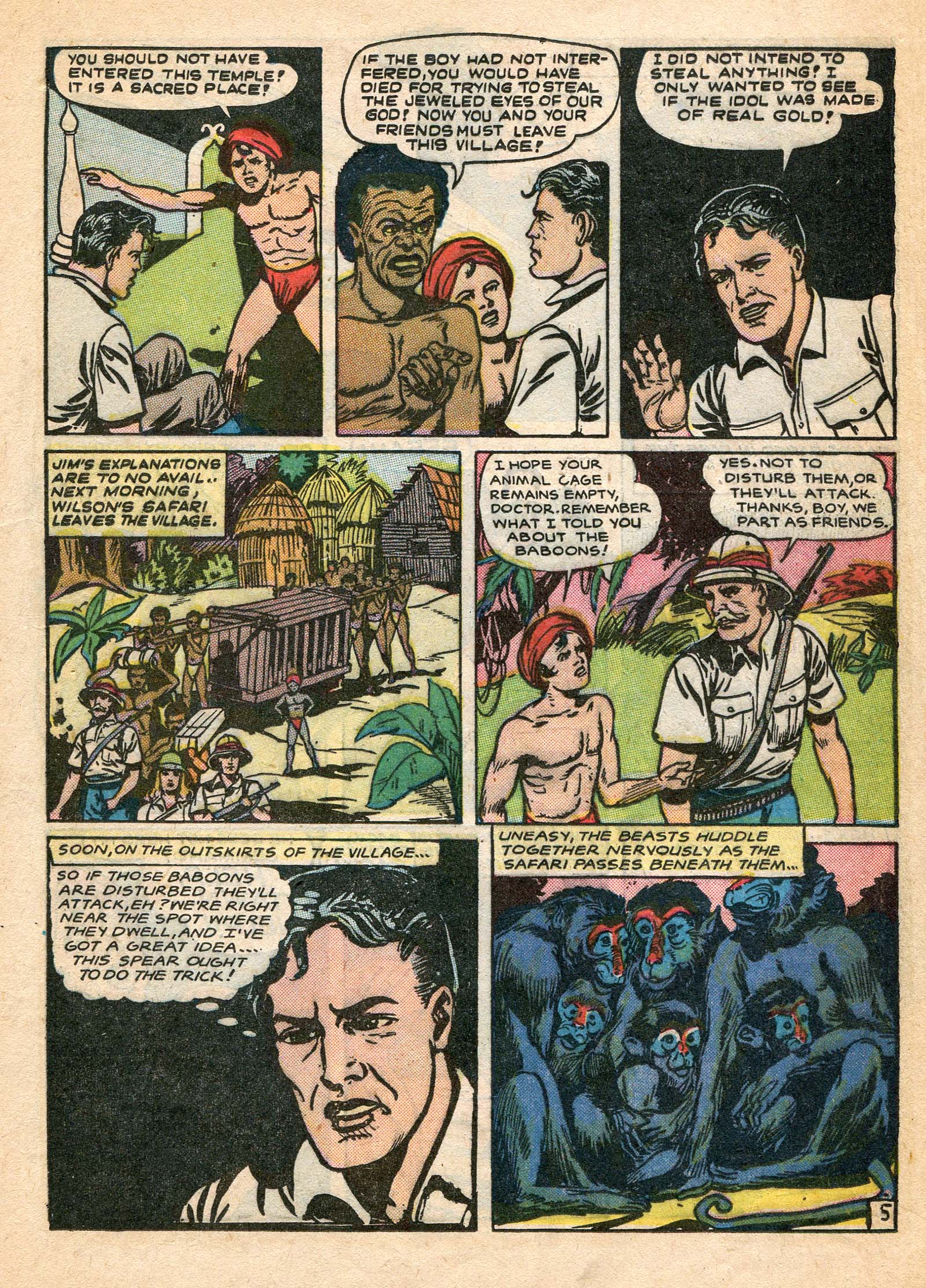 Read online Wambi Jungle Boy comic -  Issue #7 - 21