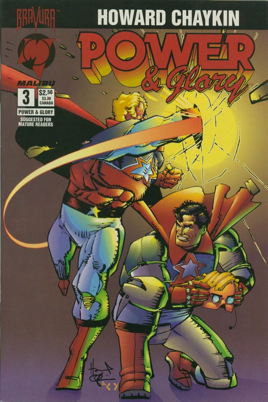 Read online Power & Glory comic -  Issue #3 - 1