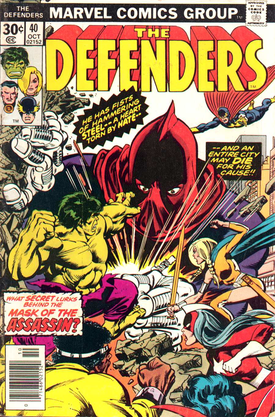 Read online The Defenders (1972) comic -  Issue #40 - 1