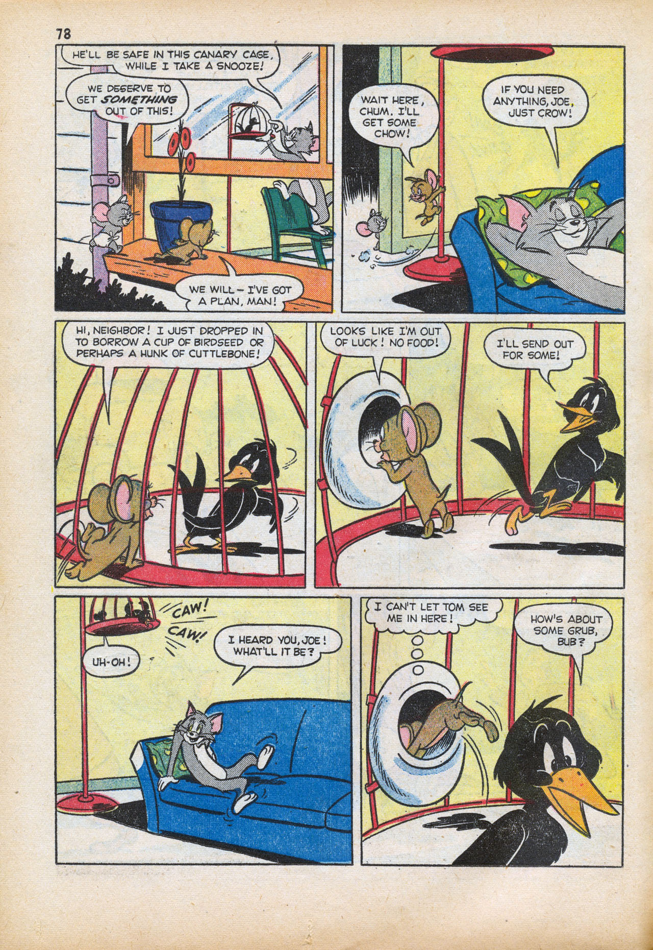 Read online Tom & Jerry's Back to School comic -  Issue # TPB - 80