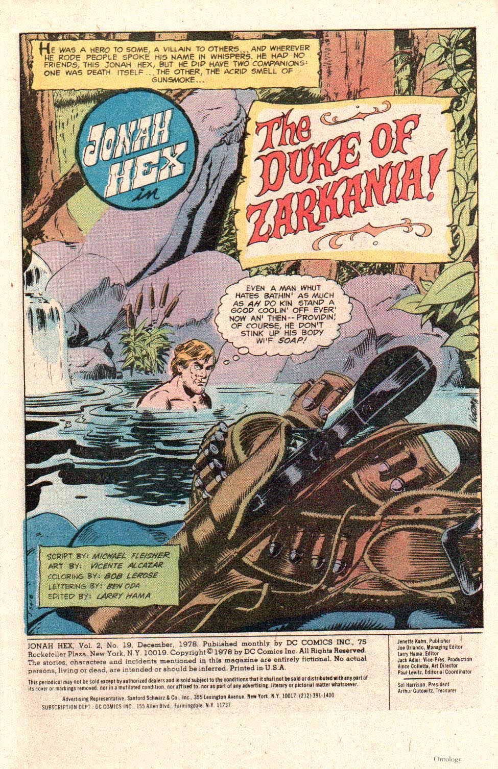 Read online Jonah Hex (1977) comic -  Issue #19 - 3