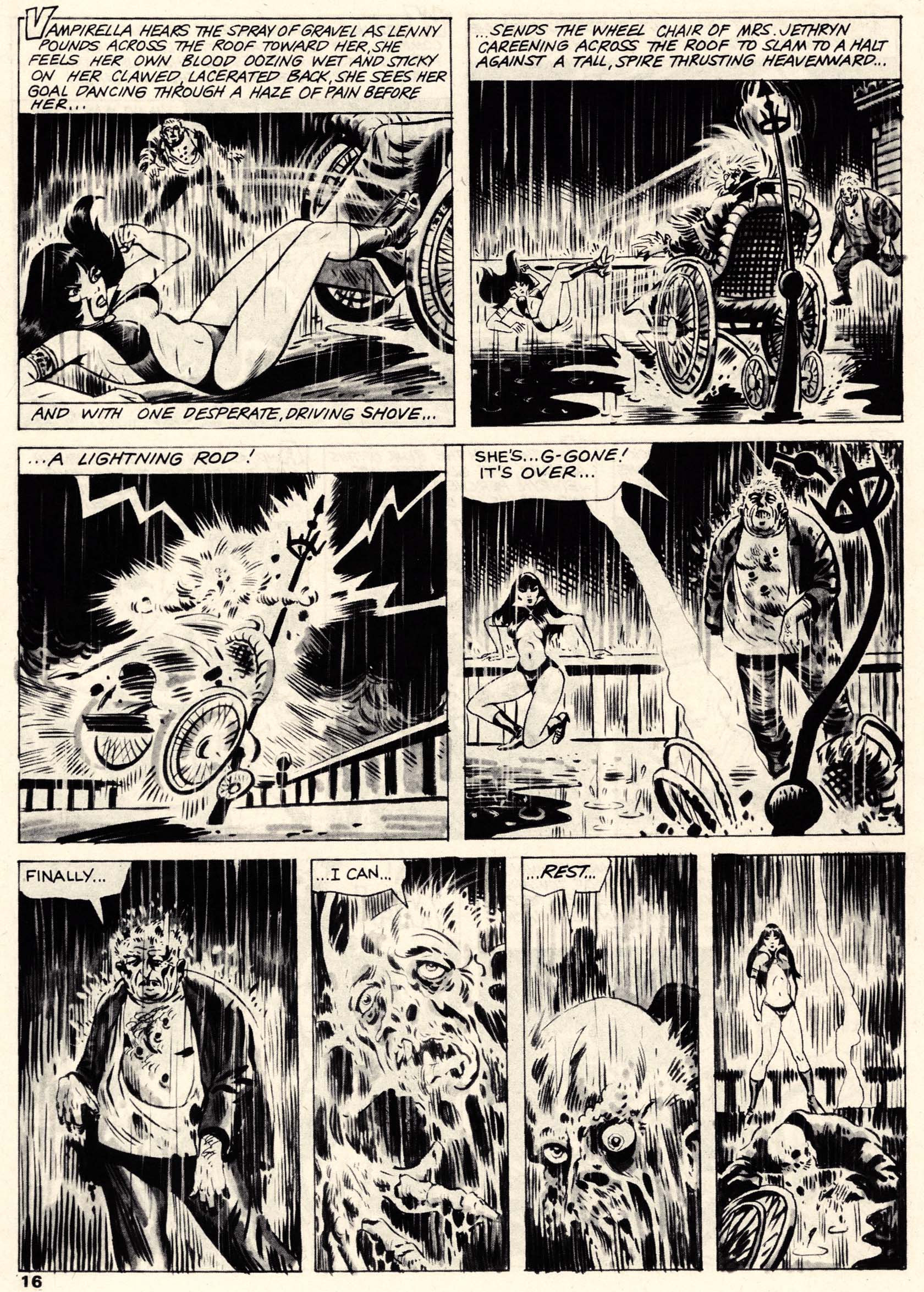 Read online Vampirella (1969) comic -  Issue #9 - 16