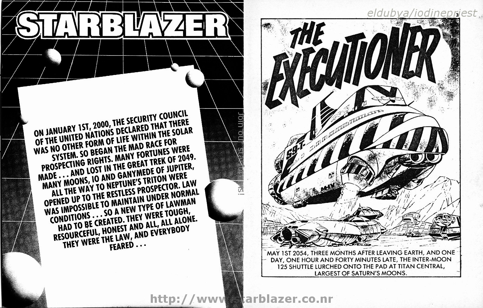 Read online Starblazer comic -  Issue #165 - 3