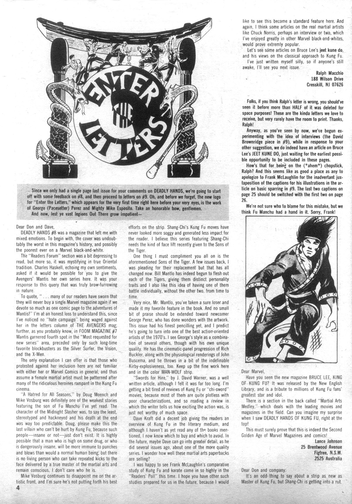 Read online The Deadly Hands of Kung Fu comic -  Issue #11 - 5