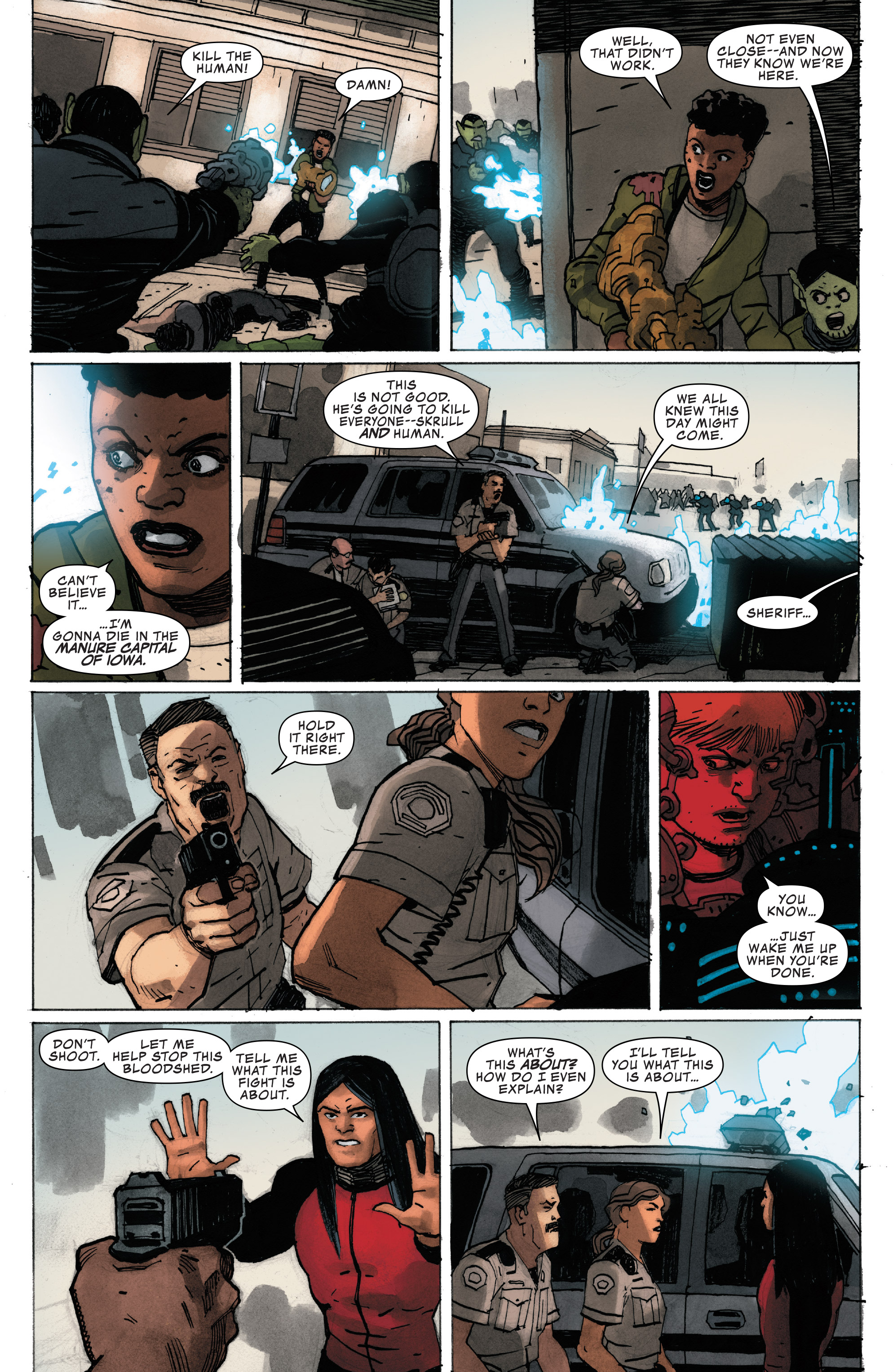 Read online Occupy Avengers comic -  Issue #7 - 9