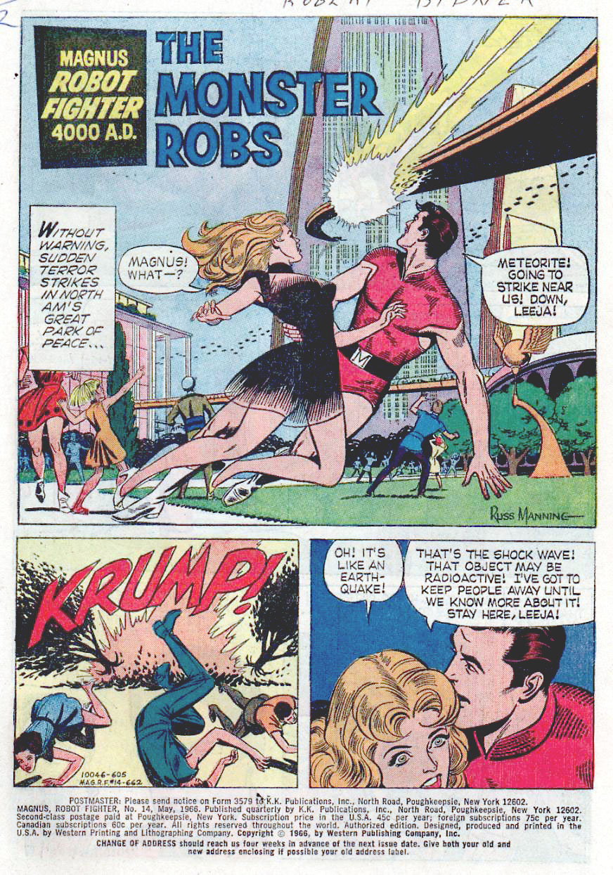 Read online Magnus, Robot Fighter 4000 AD comic -  Issue #14 - 3