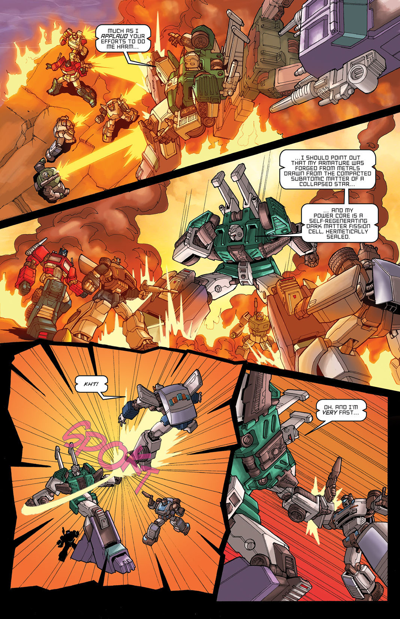 Read online The Transformers: Devastation comic -  Issue #4 - 19