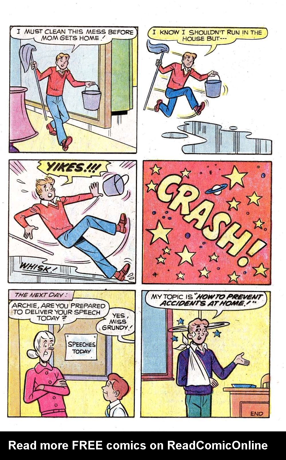 Read online Archie (1960) comic -  Issue #255 - 33