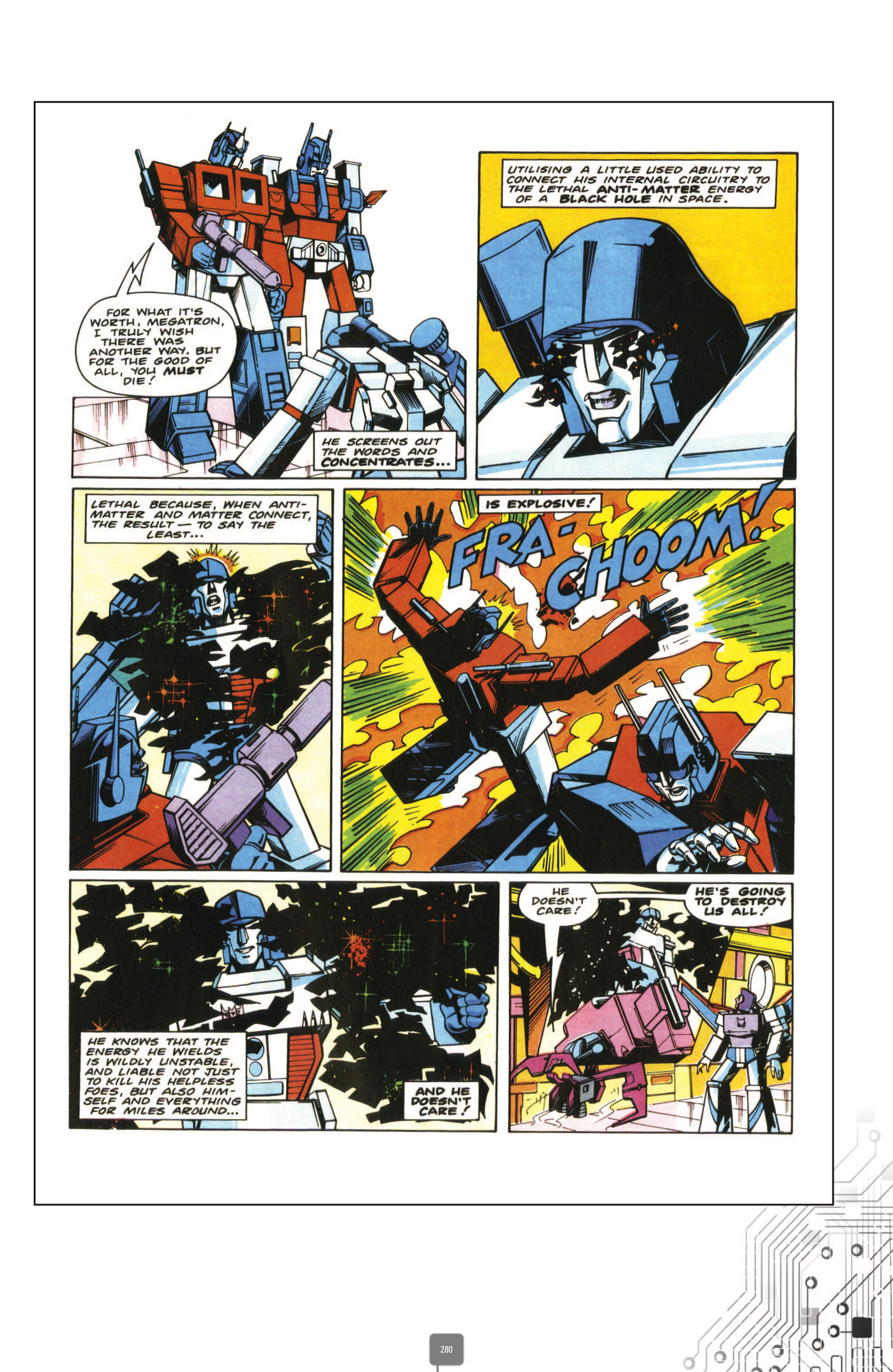 Read online The Transformers Classics UK comic -  Issue # TPB 3 - 280