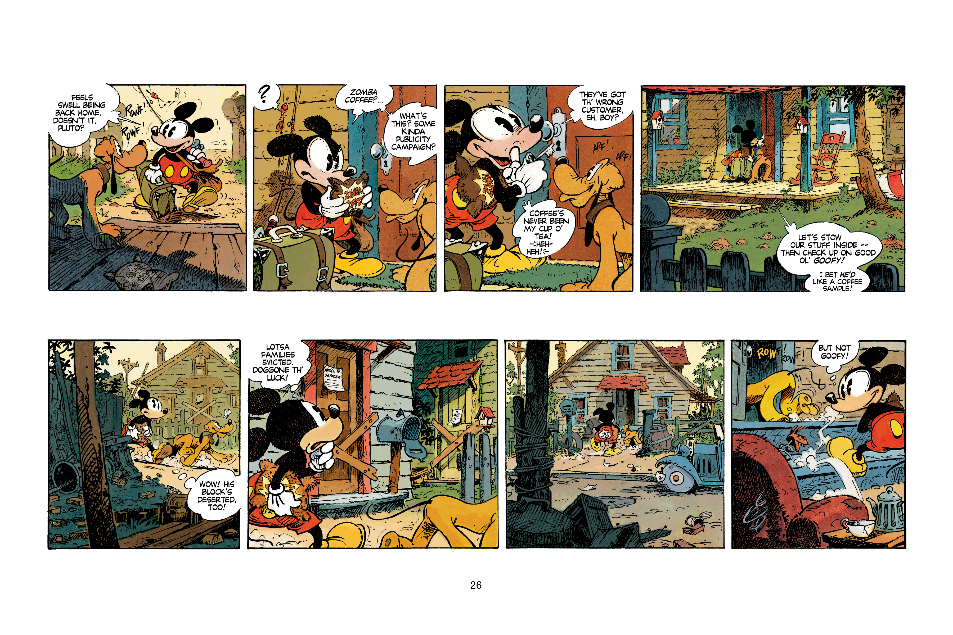 Read online Mickey Mouse: Zombie Coffee comic -  Issue # TPB - 27