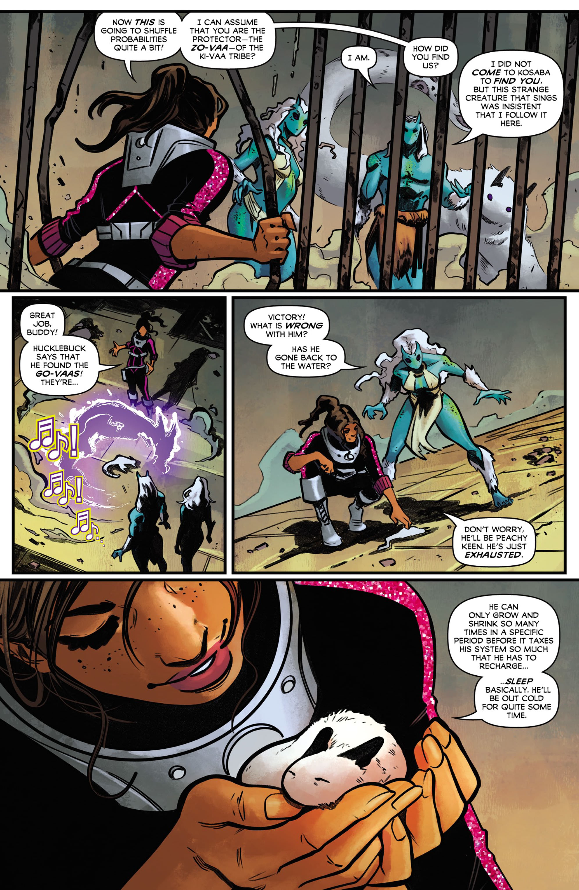 Read online Beyond the Farthest Star: Warriors of Zandar comic -  Issue #4 - 3