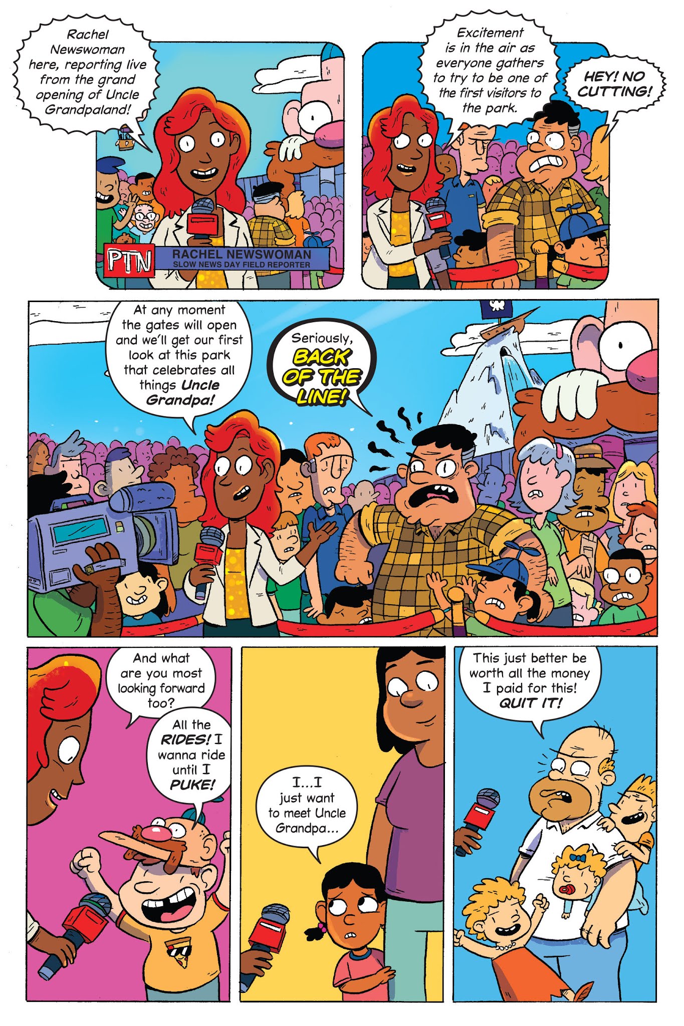 Read online Uncle Grandpa in Uncle Grandpaland comic -  Issue # TPB - 47