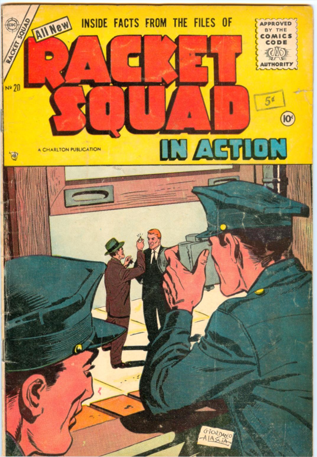 Read online Racket Squad in Action comic -  Issue #20 - 1