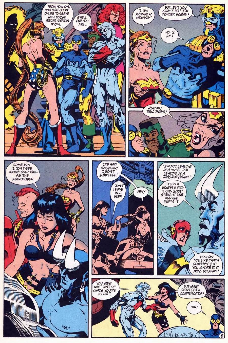 Read online Justice League America comic -  Issue #100 - 7