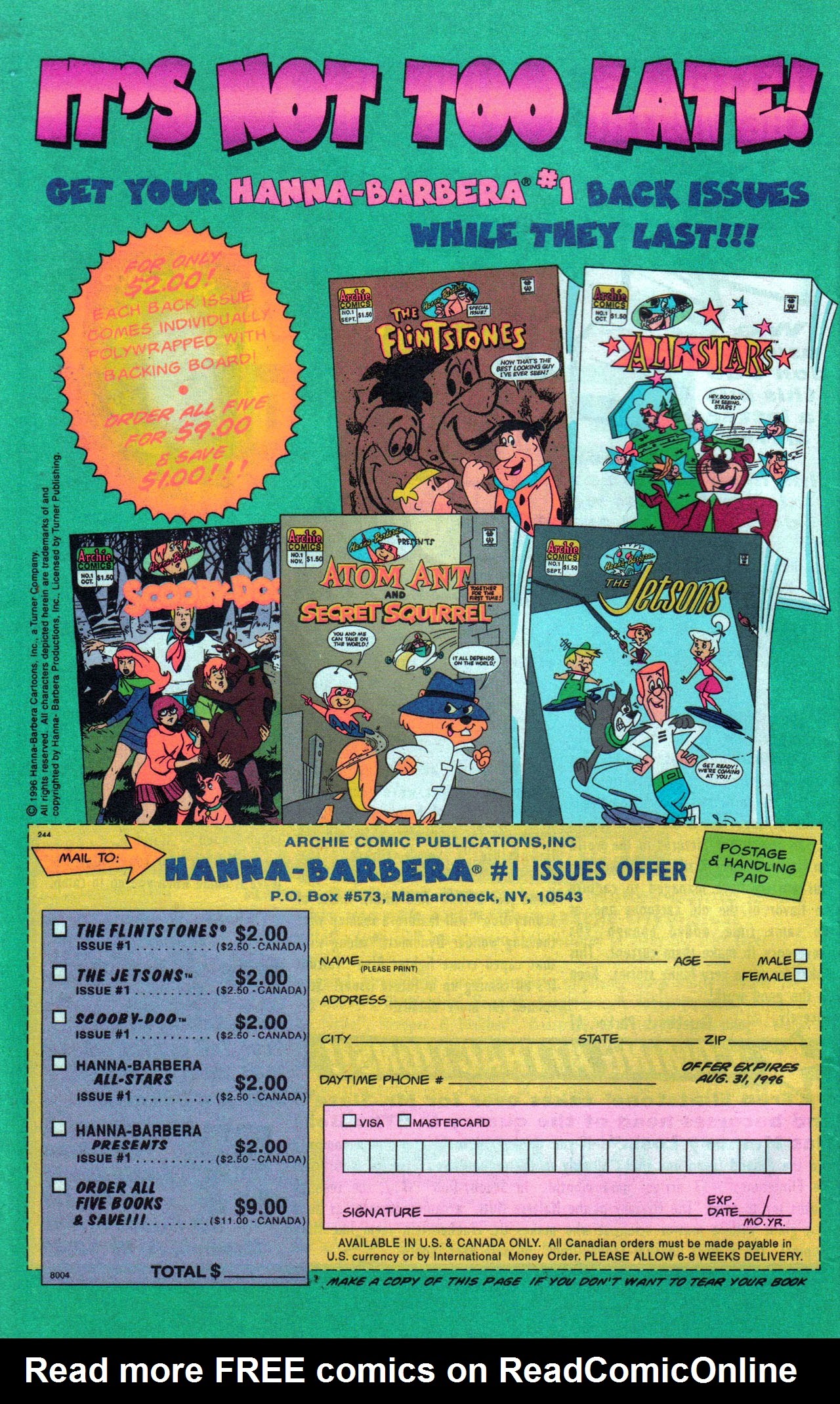 Read online Hanna-Barbera Presents comic -  Issue #6 - 20