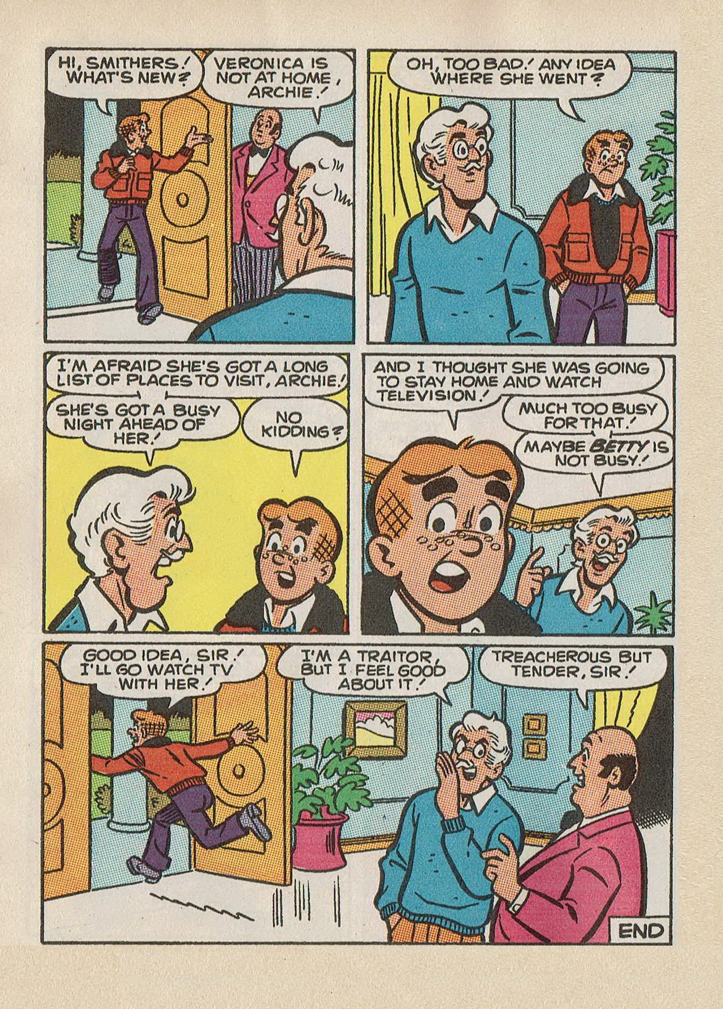 Read online Betty and Veronica Digest Magazine comic -  Issue #48 - 104