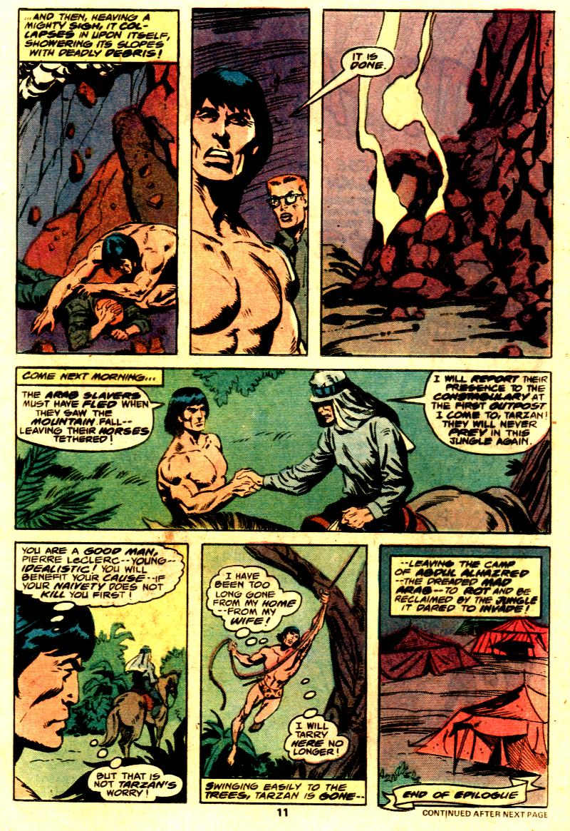 Read online Tarzan (1977) comic -  Issue #24 - 8