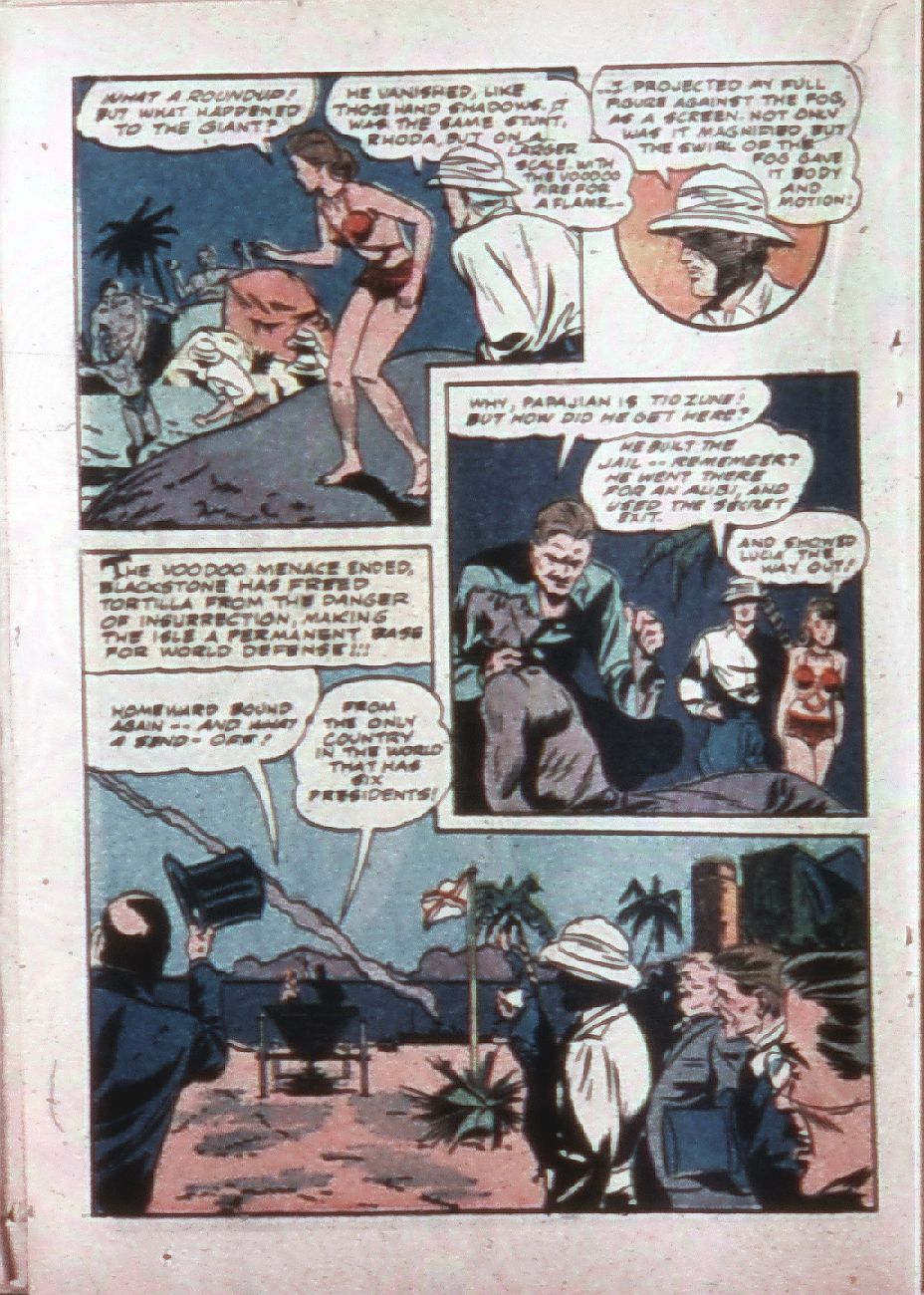 Read online Super-Magician Comics comic -  Issue #8 - 35