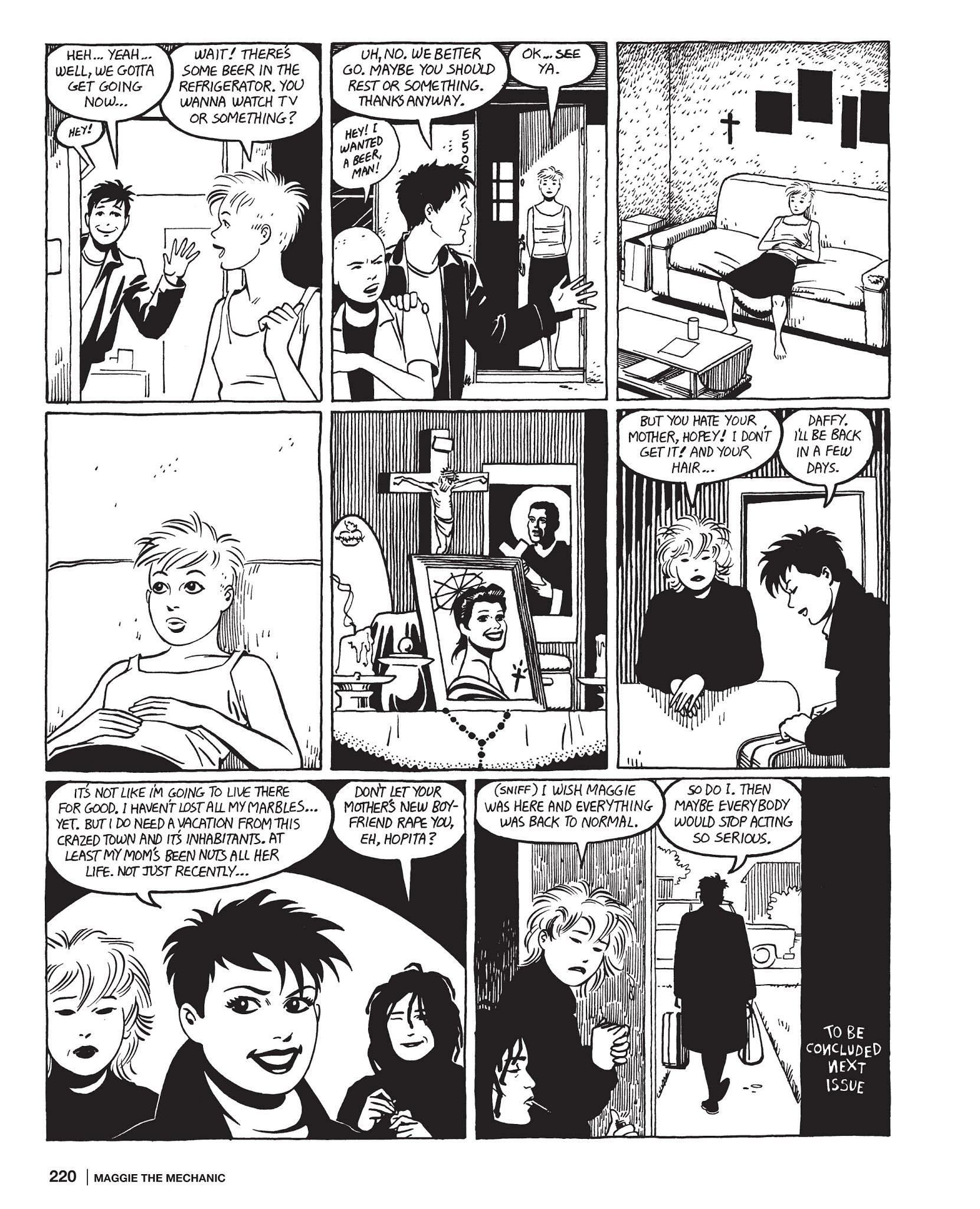 Read online Maggie the Mechanic: The Love & Rockets Library - Locas comic -  Issue # TPB (Part 3) - 31