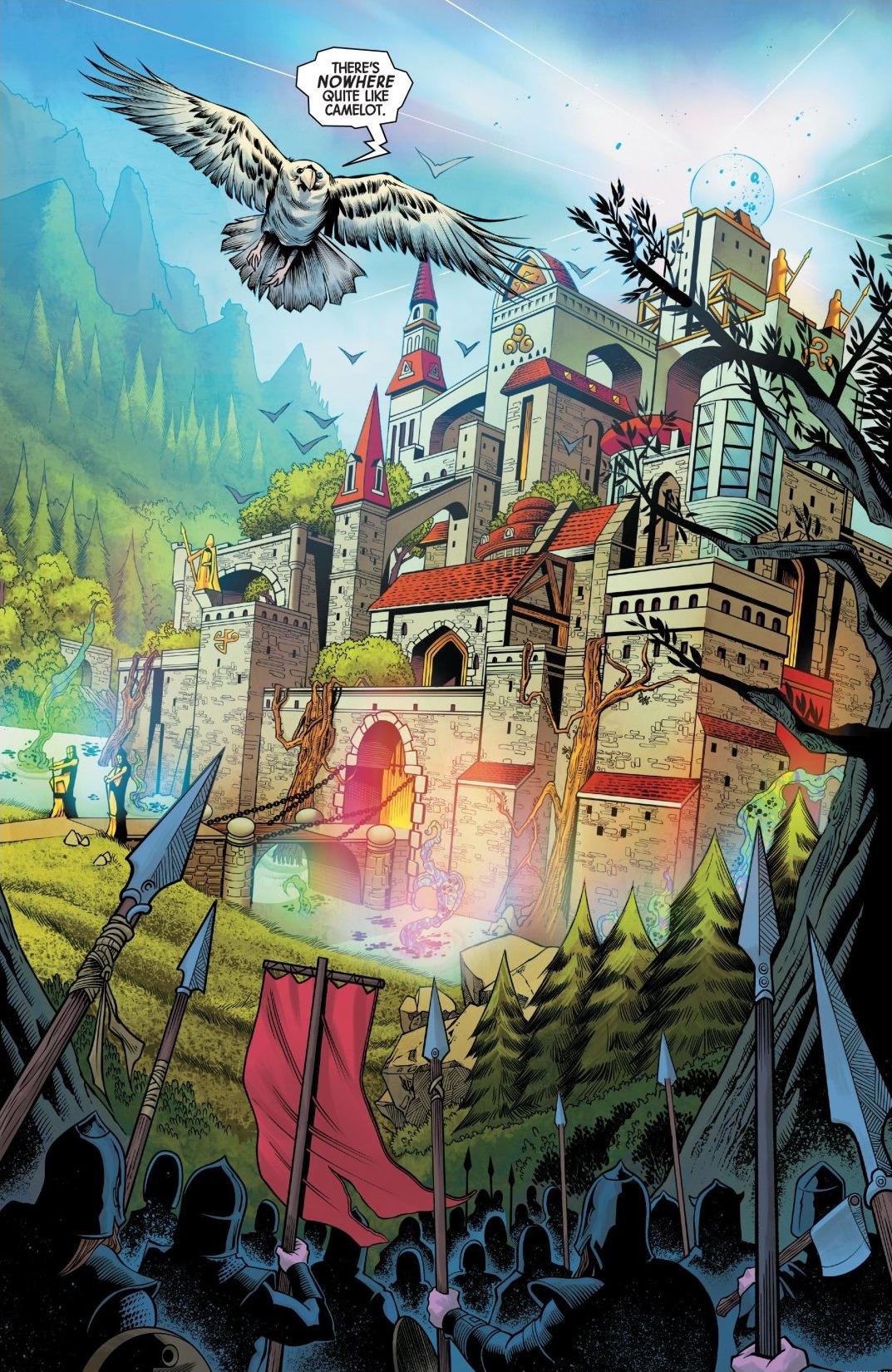 Read online Black Knight: Curse Of The Ebony Blade comic -  Issue #1 - 20