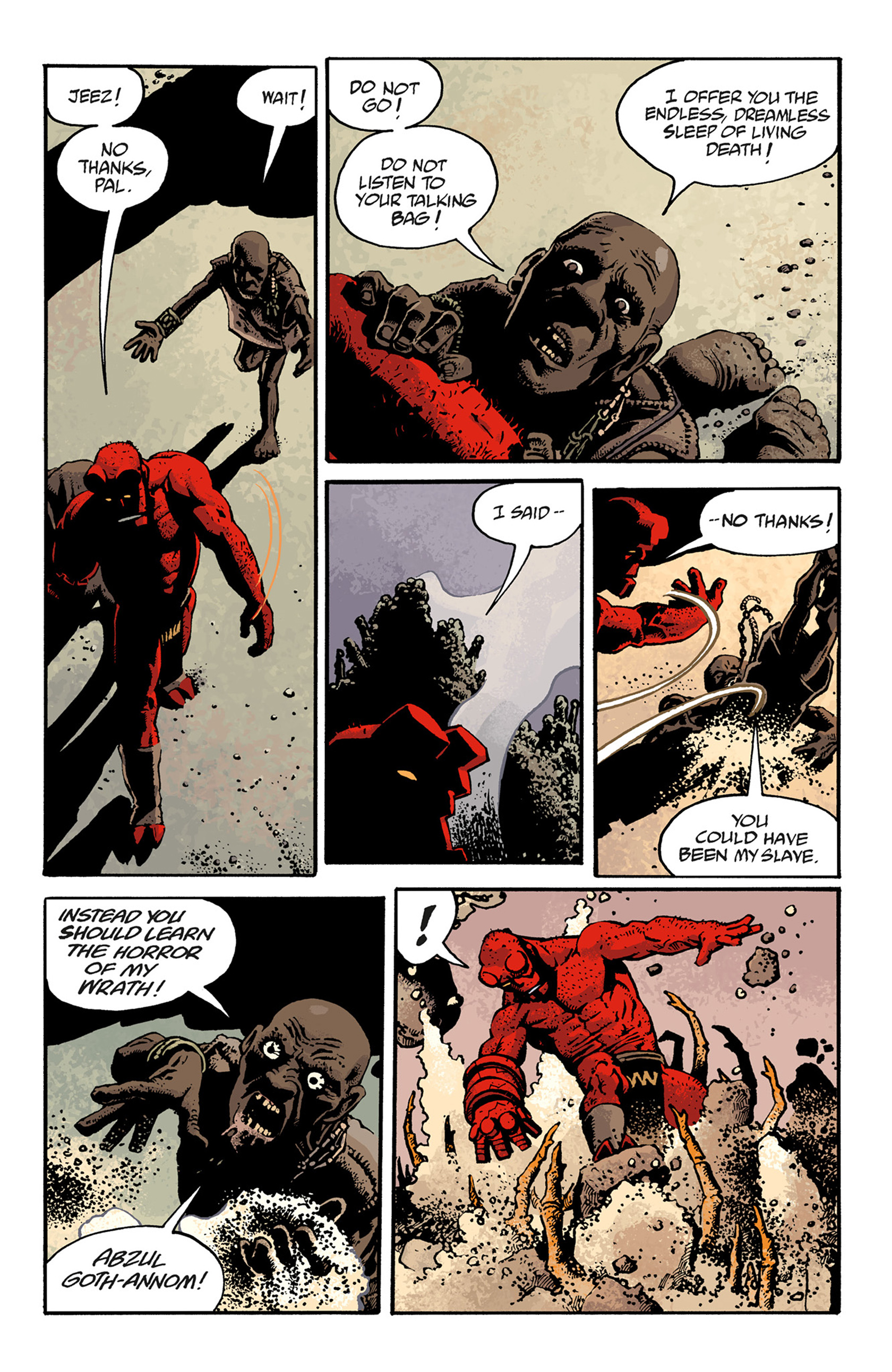 Read online Hellboy: The Troll Witch and Others comic -  Issue # TPB - 111