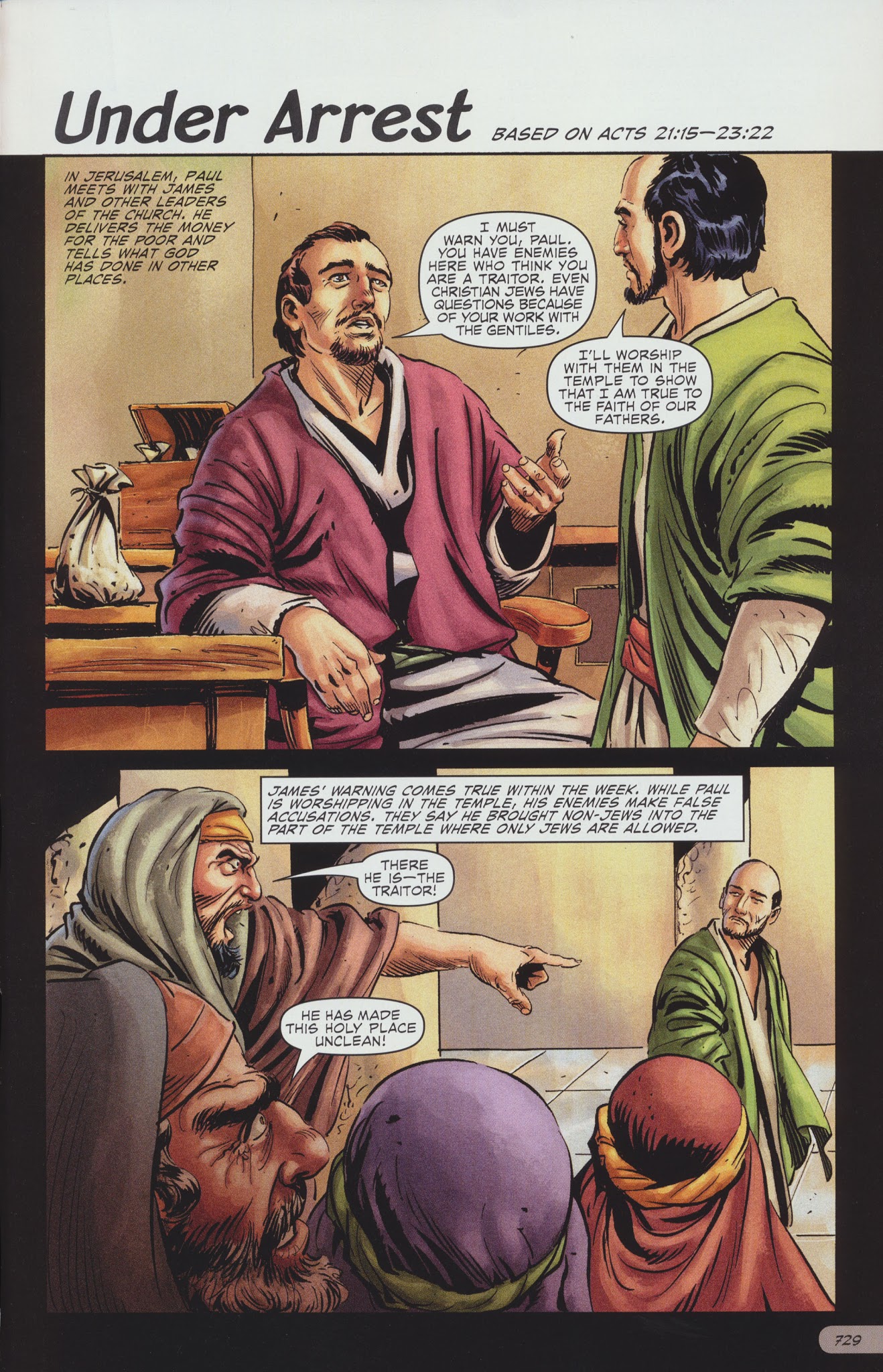 Read online The Action Bible comic -  Issue # TPB 2 - 352