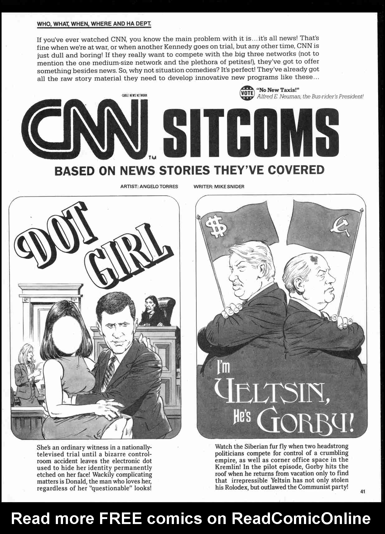 Read online MAD comic -  Issue #315 - 43