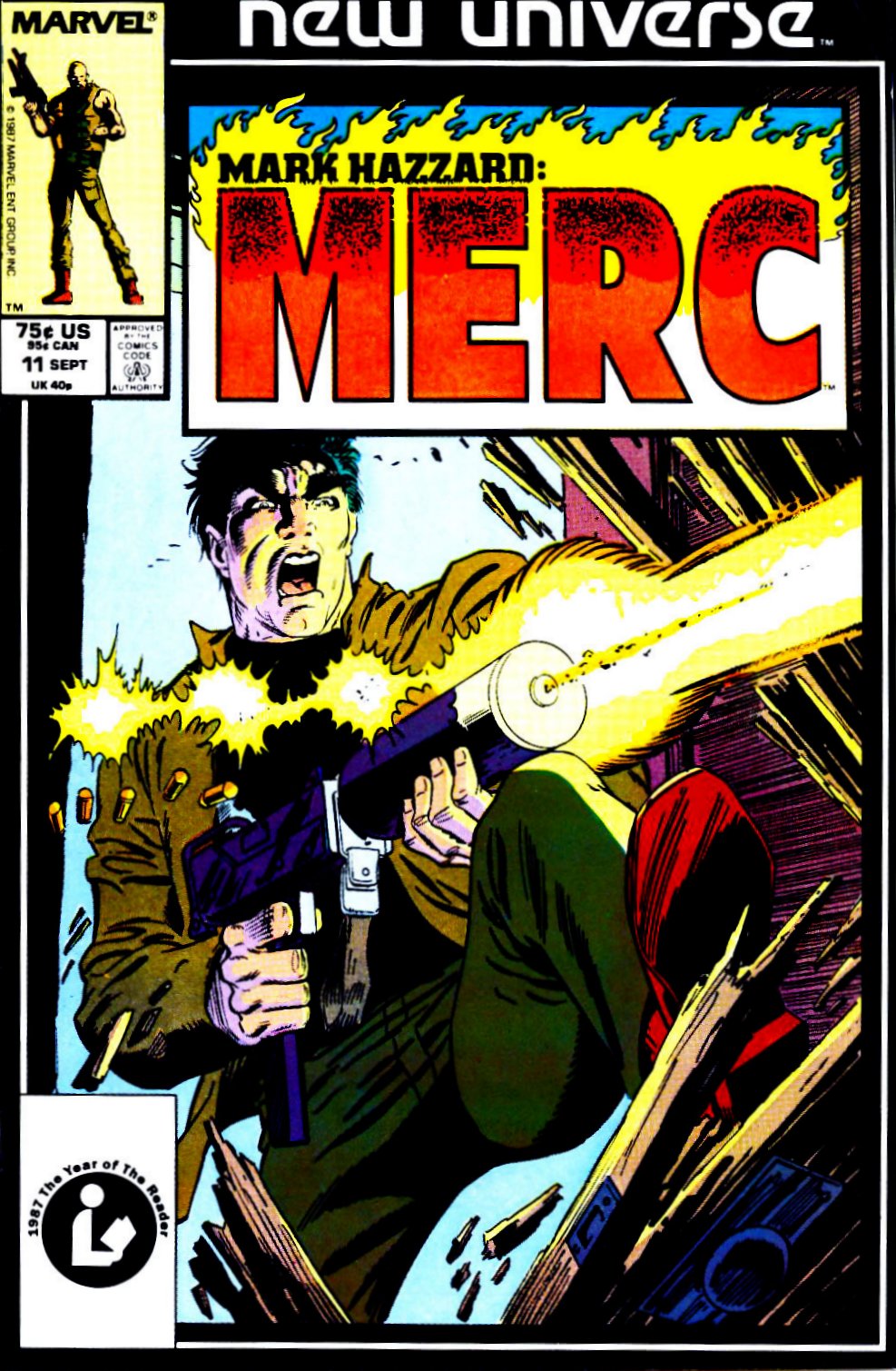 Read online Mark Hazzard: Merc comic -  Issue #11 - 1