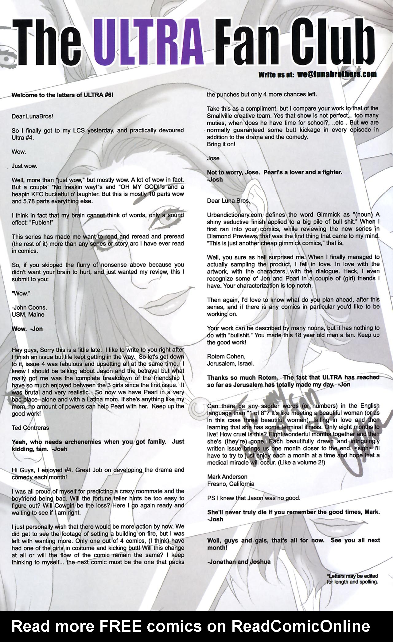 Read online Ultra comic -  Issue #6 - 26