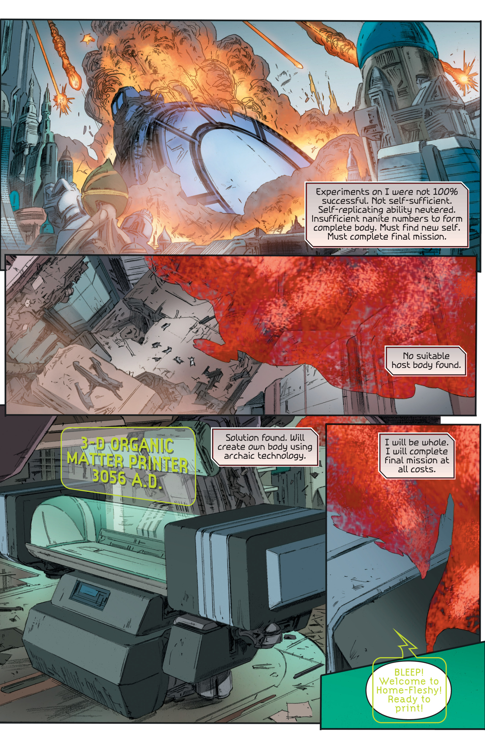 Read online 4001 A.D.: Beyond New Japan comic -  Issue # TPB - 34