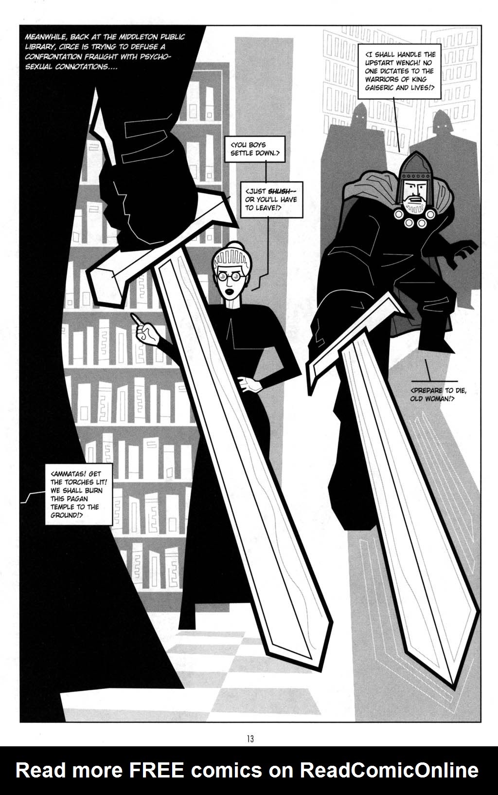 Read online Rex Libris comic -  Issue #4 - 15