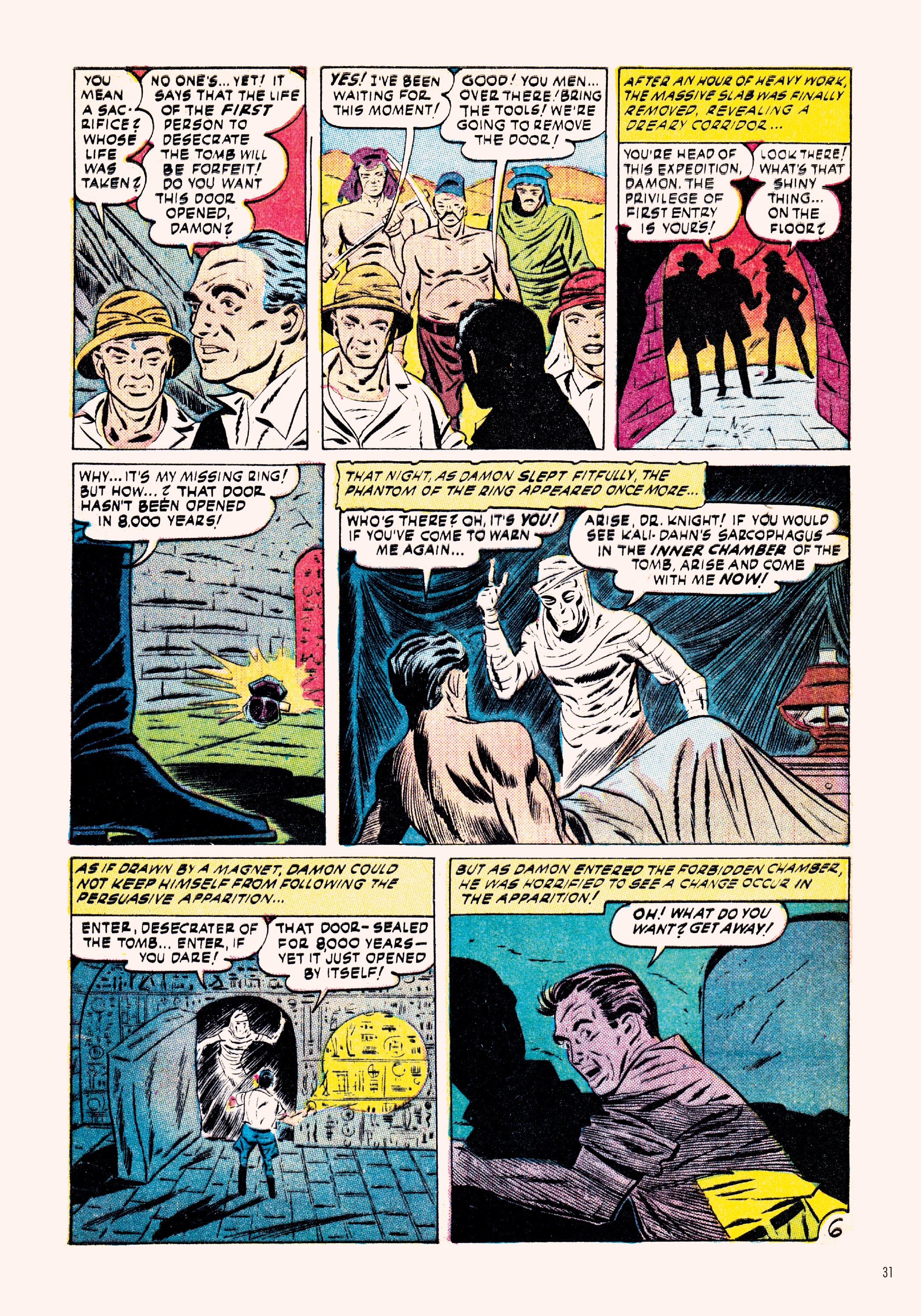 Read online Classic Monsters of Pre-Code Horror Comics: Mummies comic -  Issue # TPB - 31