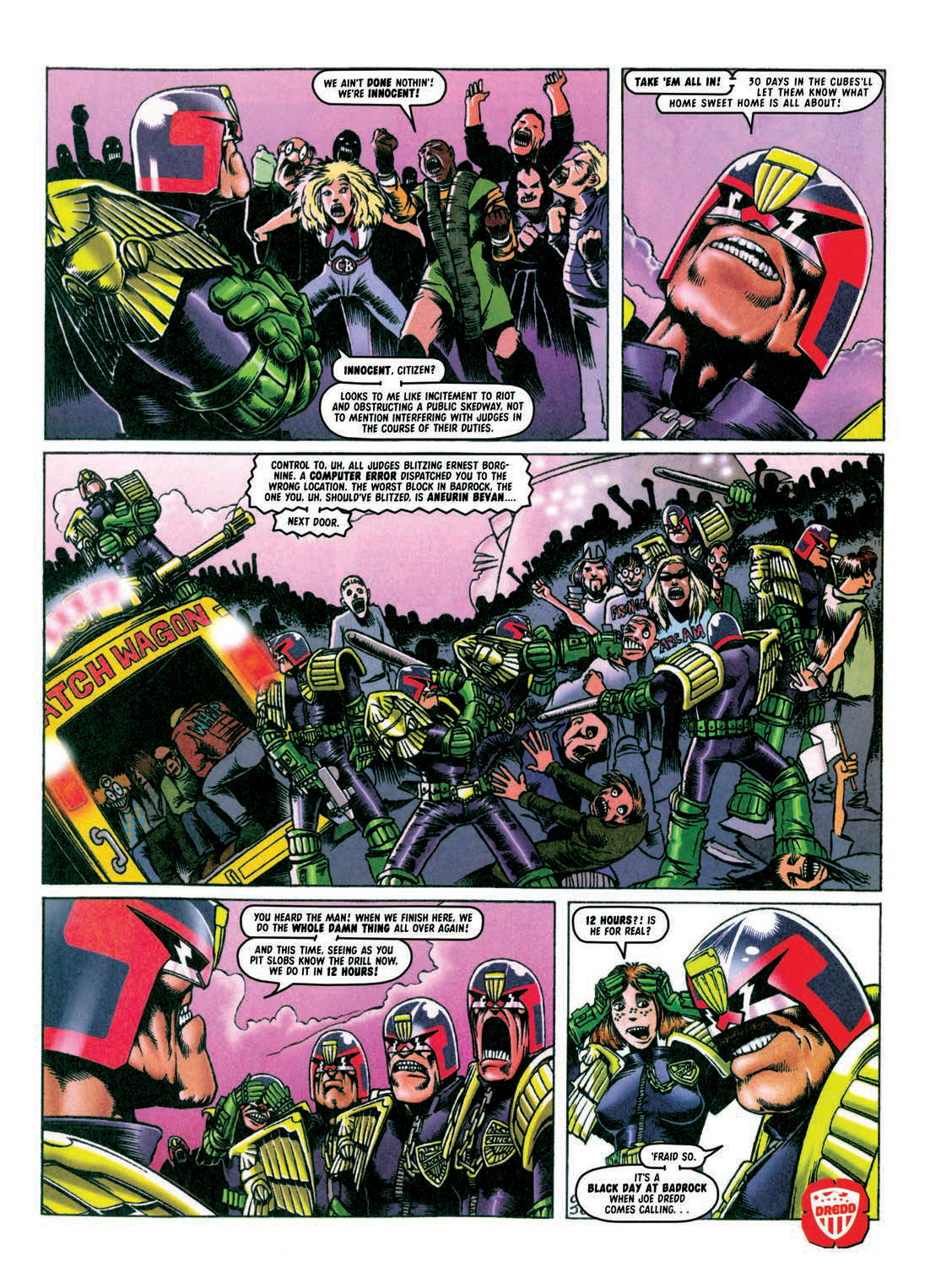 Read online Judge Dredd: The Restricted Files comic -  Issue # TPB 4 - 205