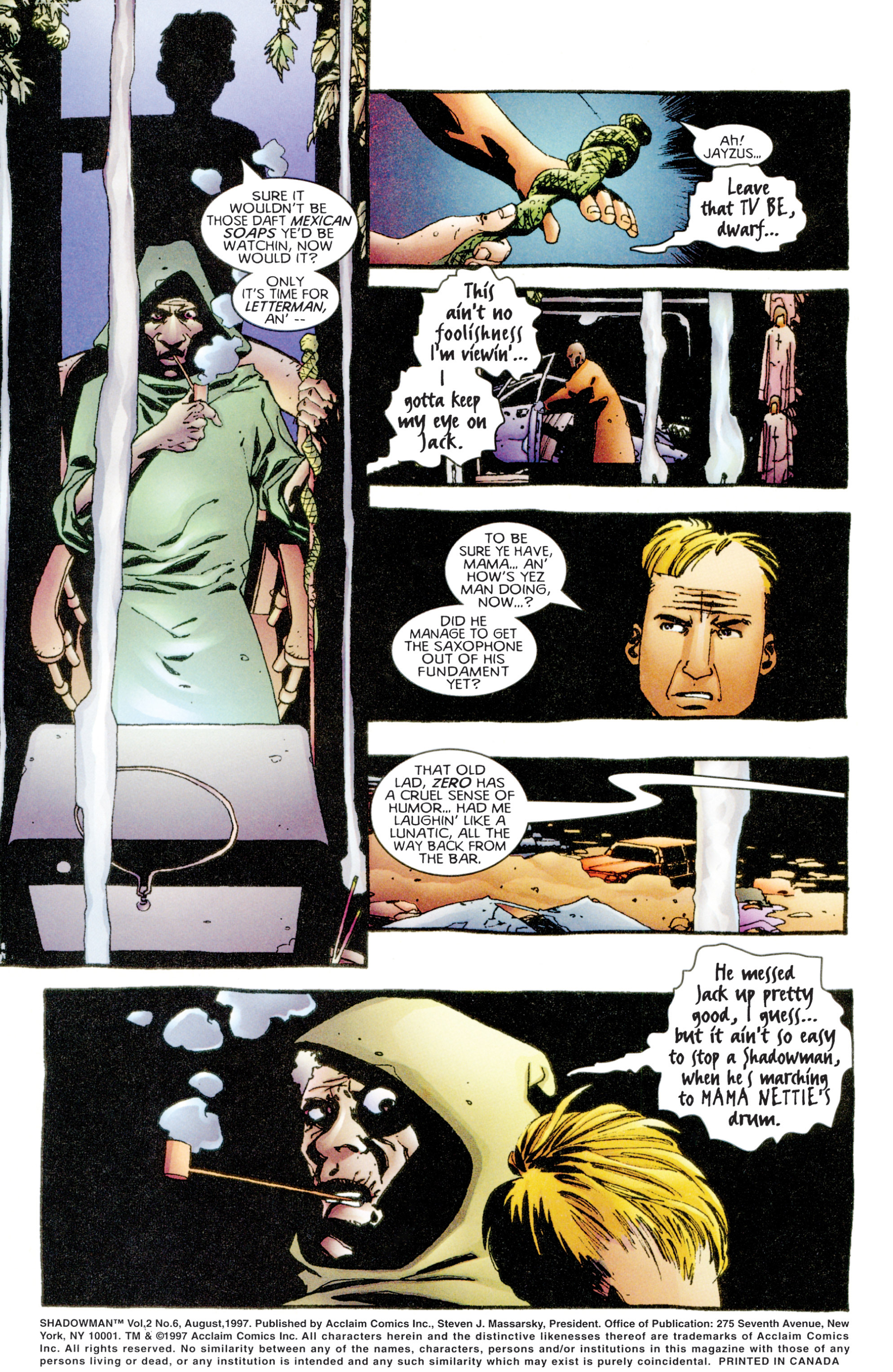 Read online Shadowman (1997) comic -  Issue #6 - 3