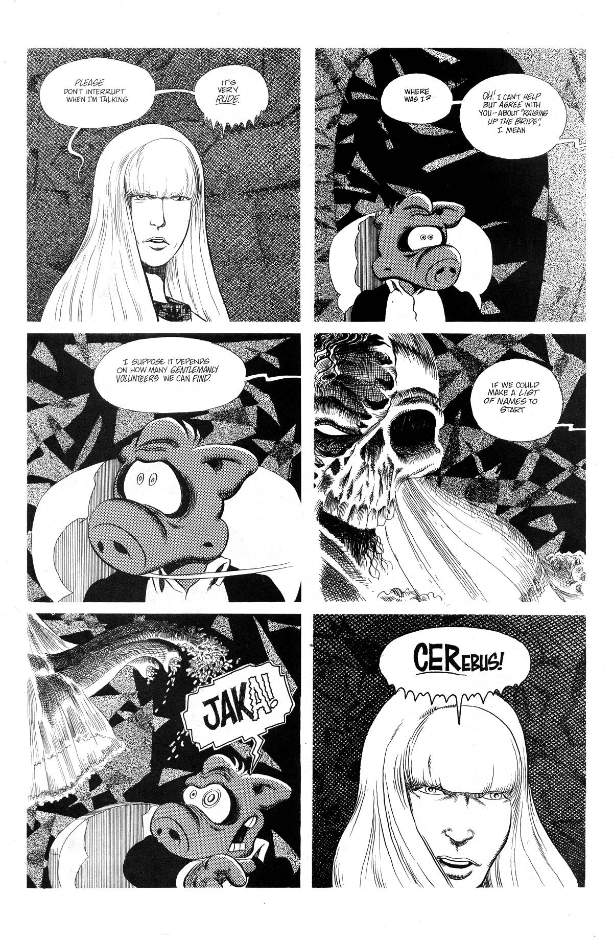 Read online Cerebus comic -  Issue #239 - 17